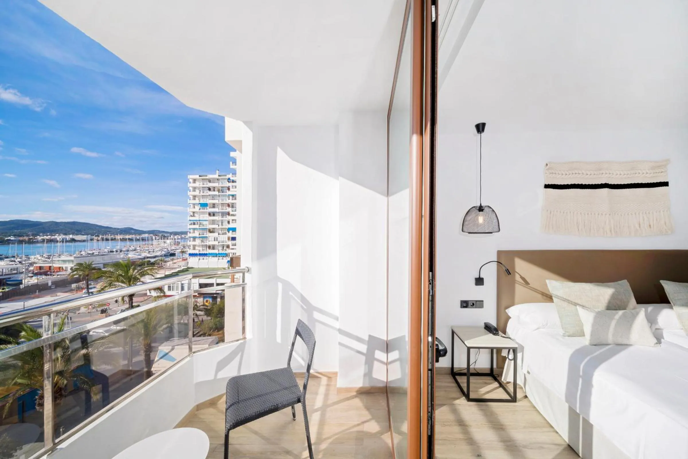 Balcony/Terrace, Bed in Hotel Sa Clau by Mambo