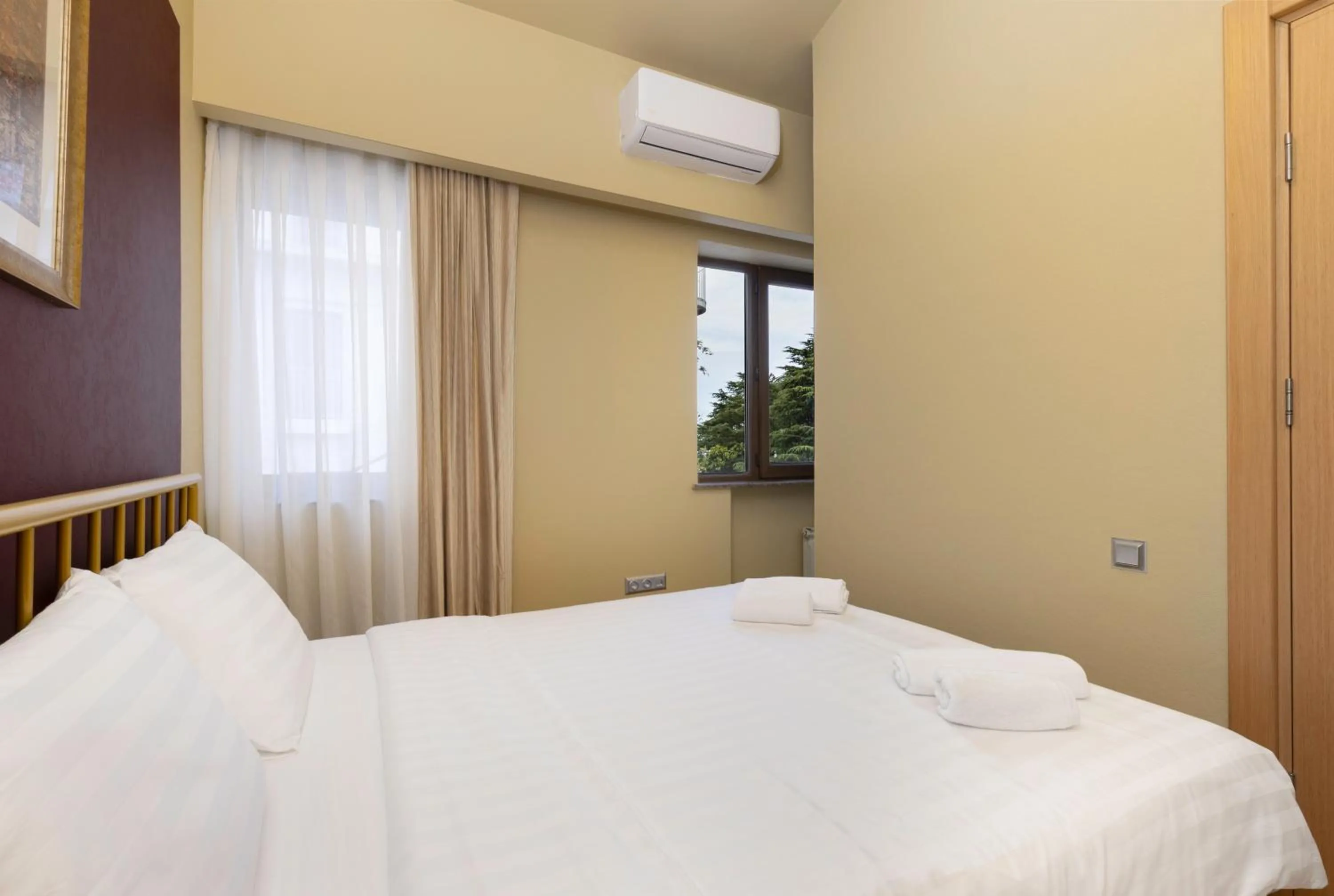 Bed in Acord Hotel & Balcony