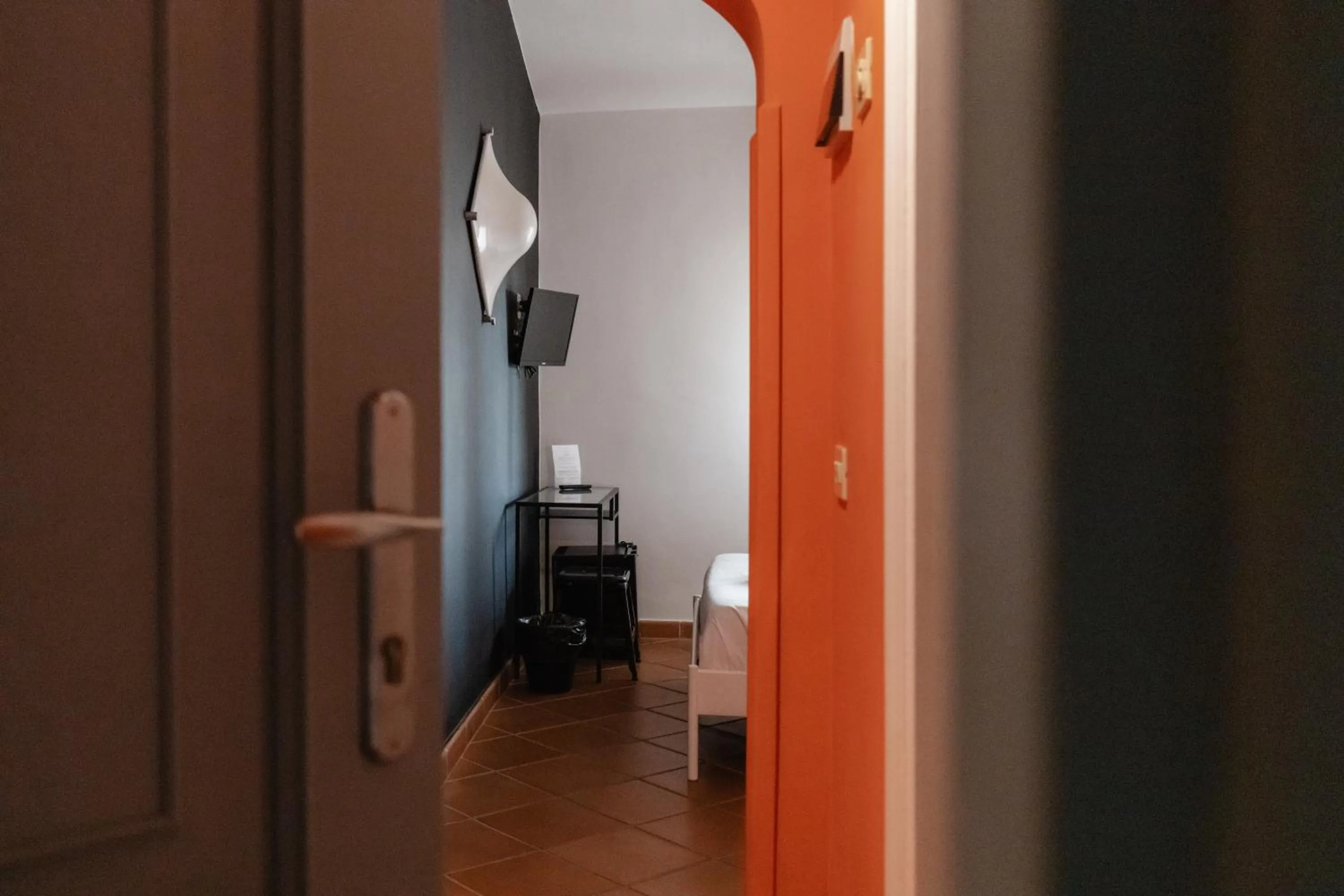 Bed in Mami Sabaudia Hotel