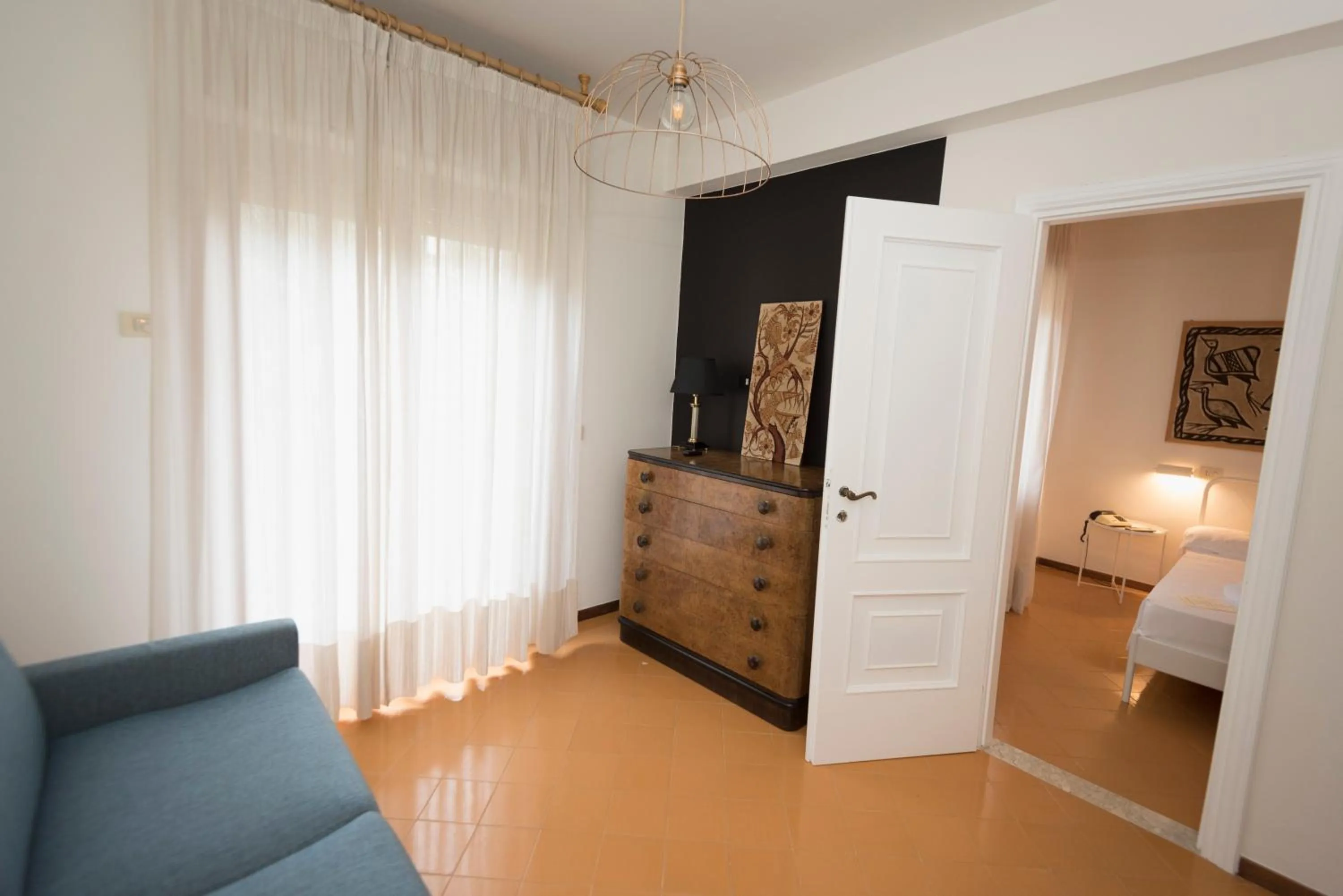 Bed in Mami Sabaudia Hotel