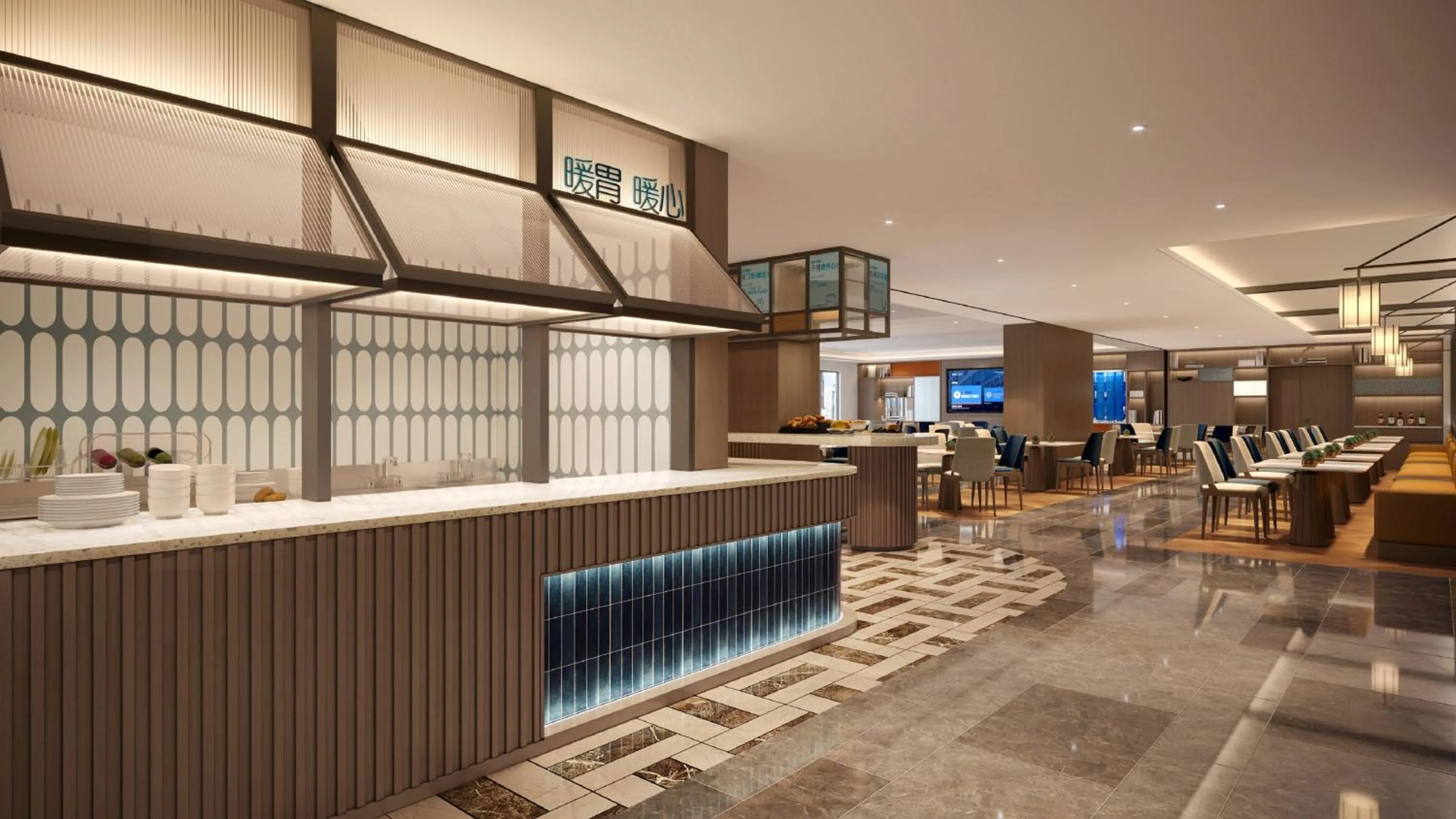 Restaurant/places to eat in Holiday Inn Express Shanghai Pujiang Lianhang Road by IHG