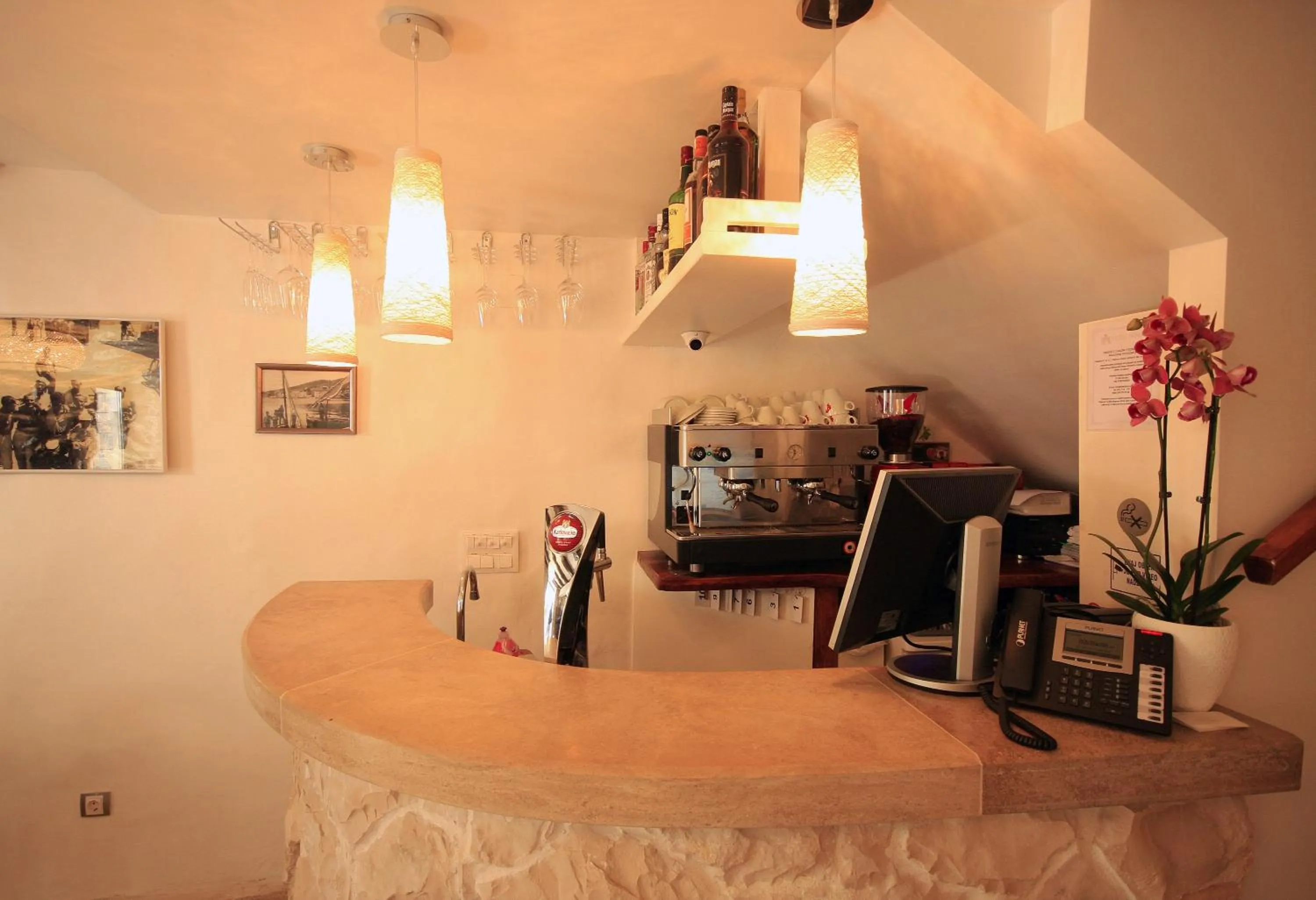 Lobby or reception in San Teodoro