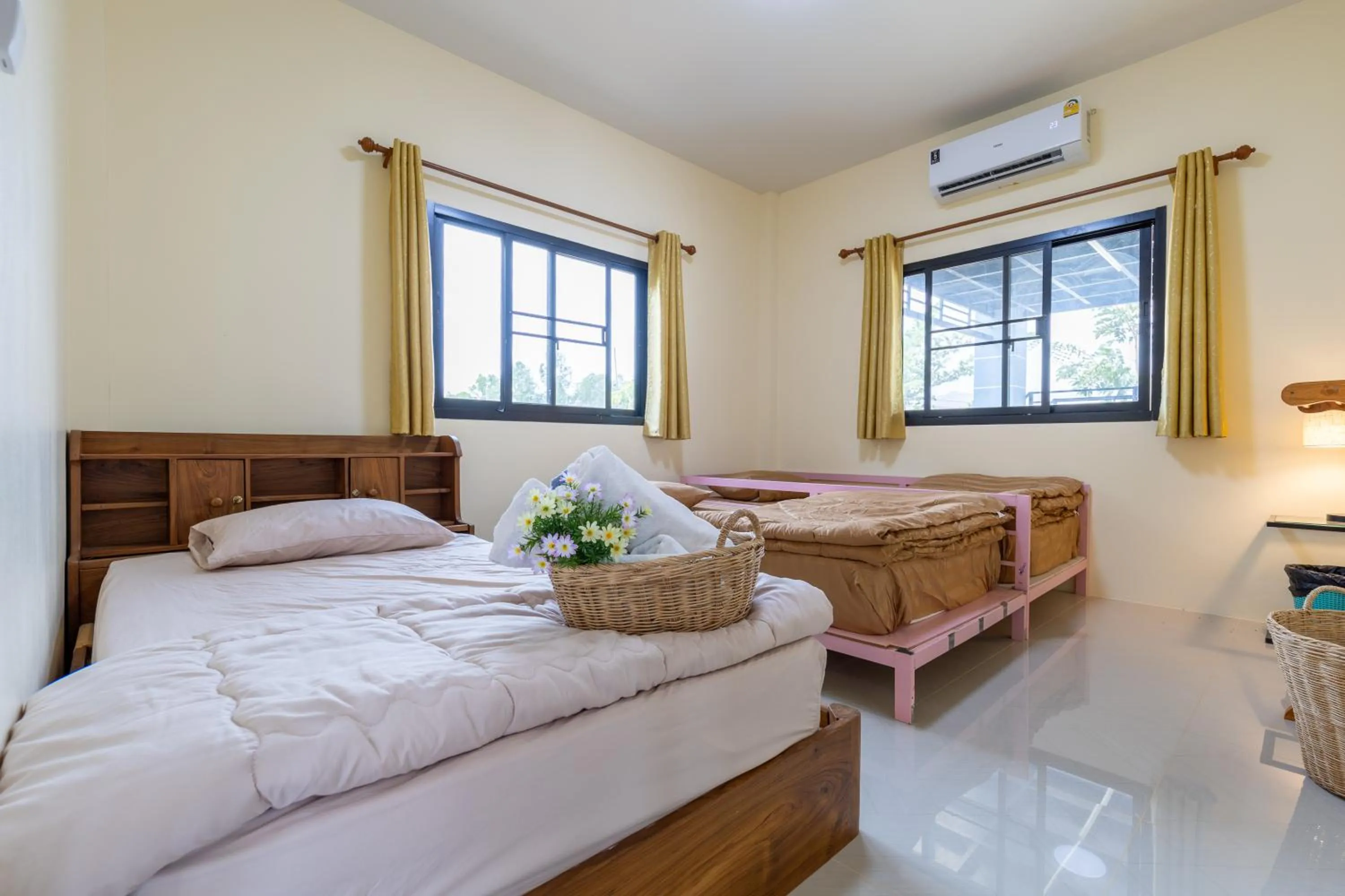 Bed in Narucha Farmstay