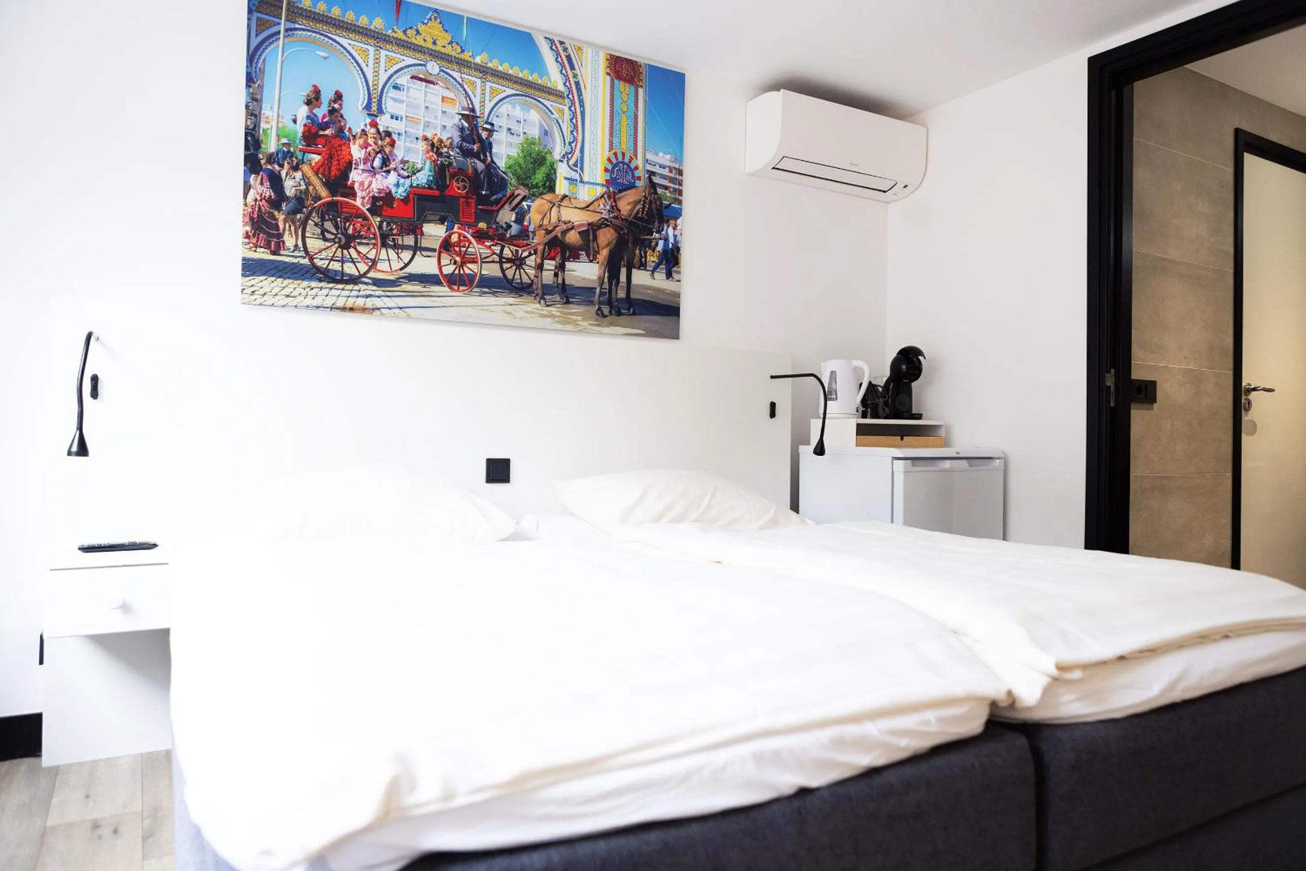 Bed in La Casita bed and breakfast