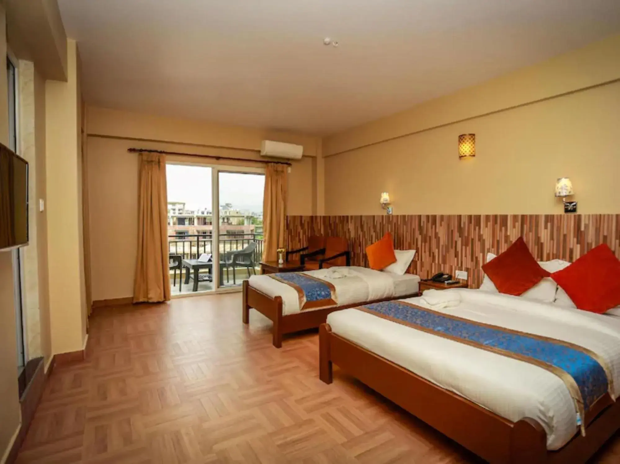 Deluxe Family Room in Pokhara Crown Plaza Deluxe Family Room in Pokhara Crown Plaza