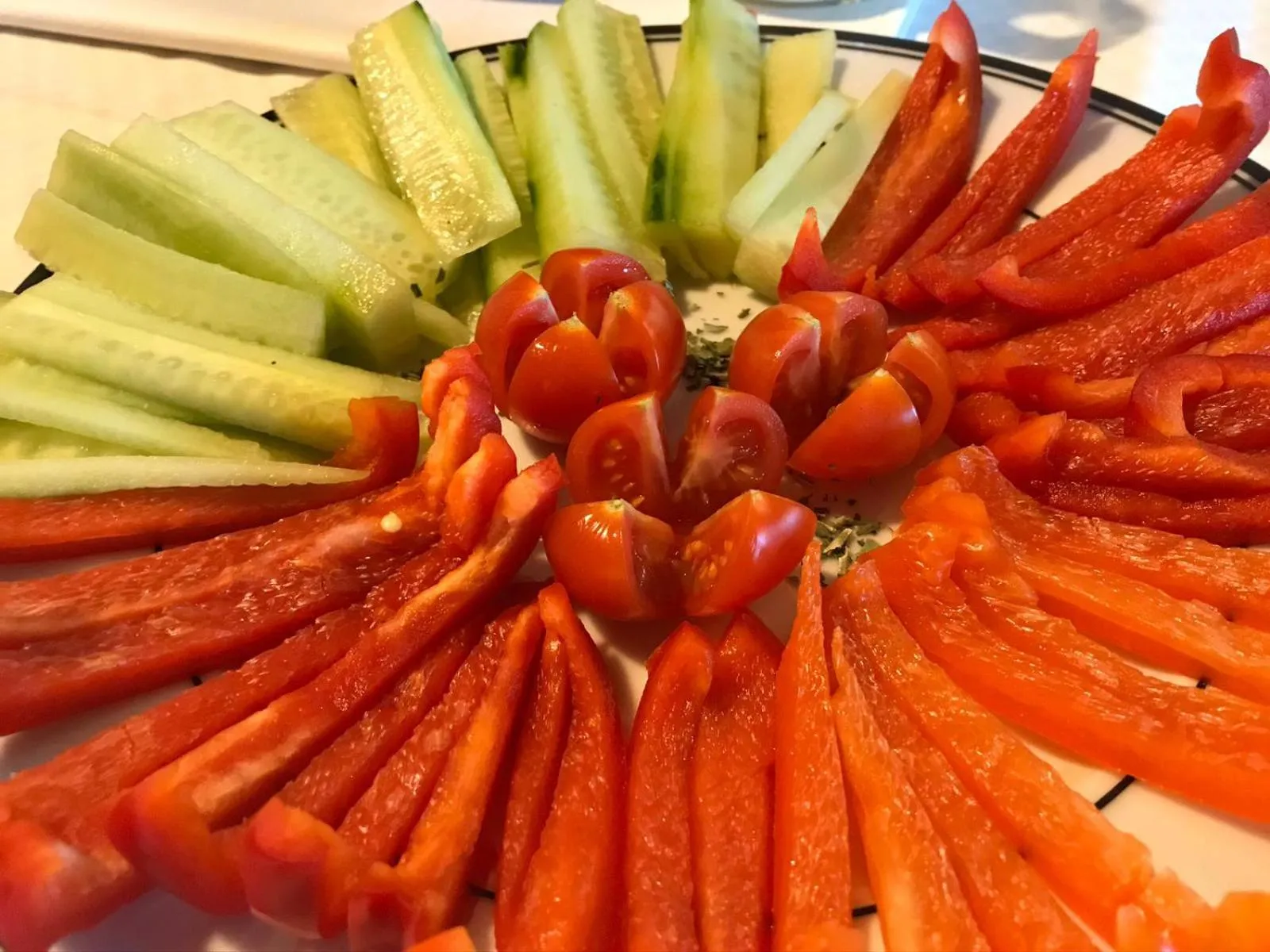 Food close-up in La Irmania Pension