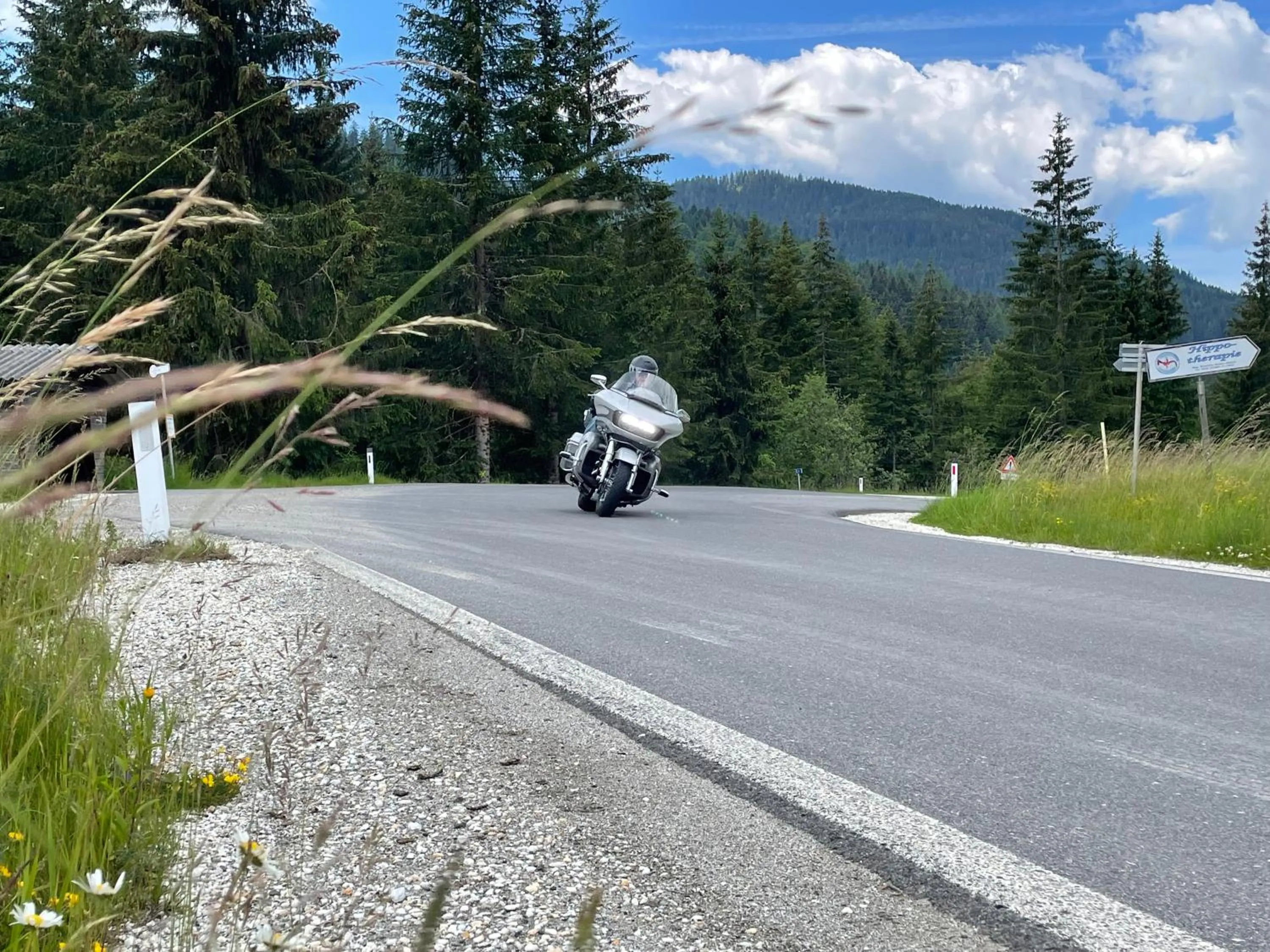 Natural landscape in La Irmania Pension