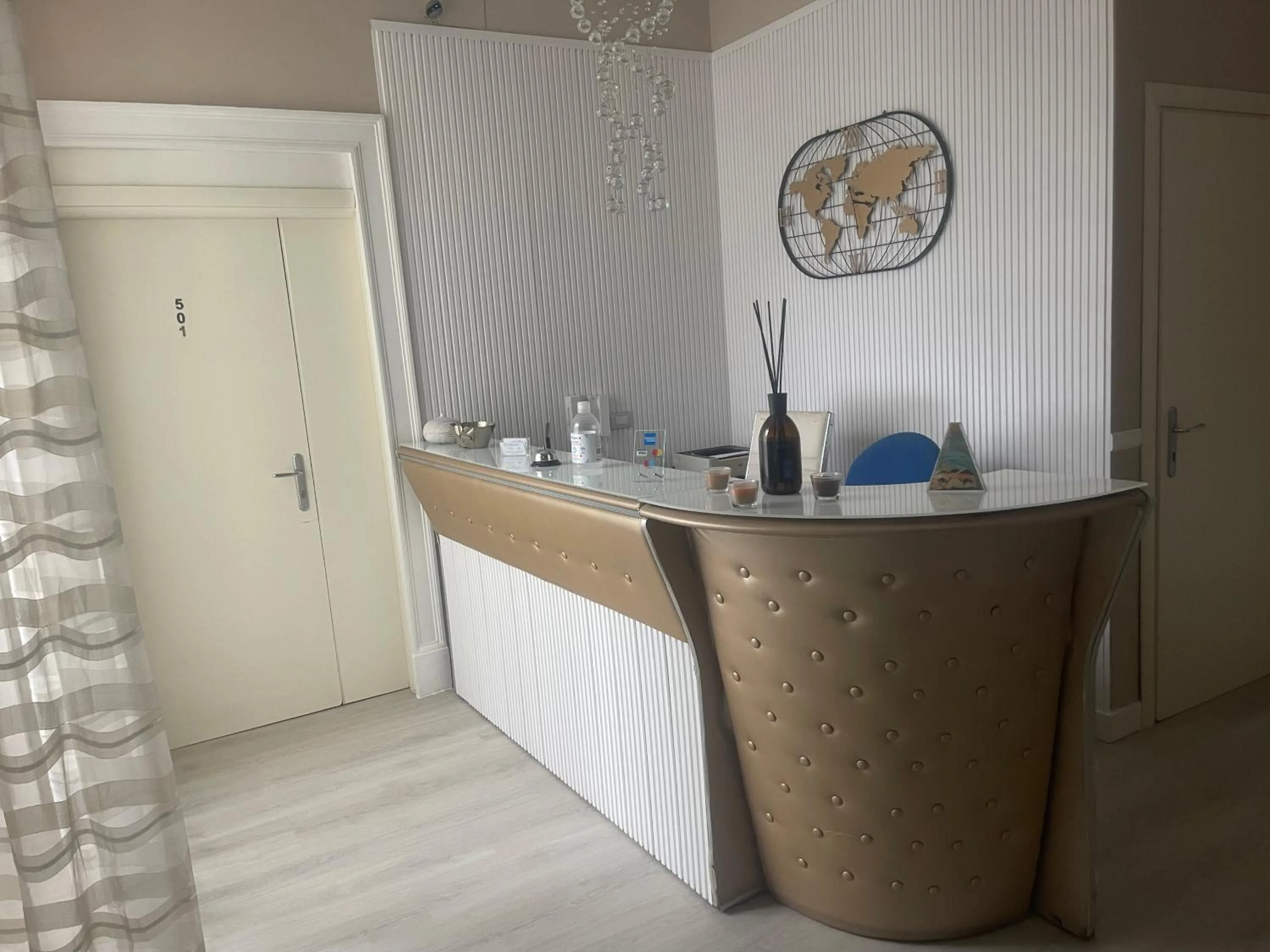 Lobby or reception in B&B Chez Moi