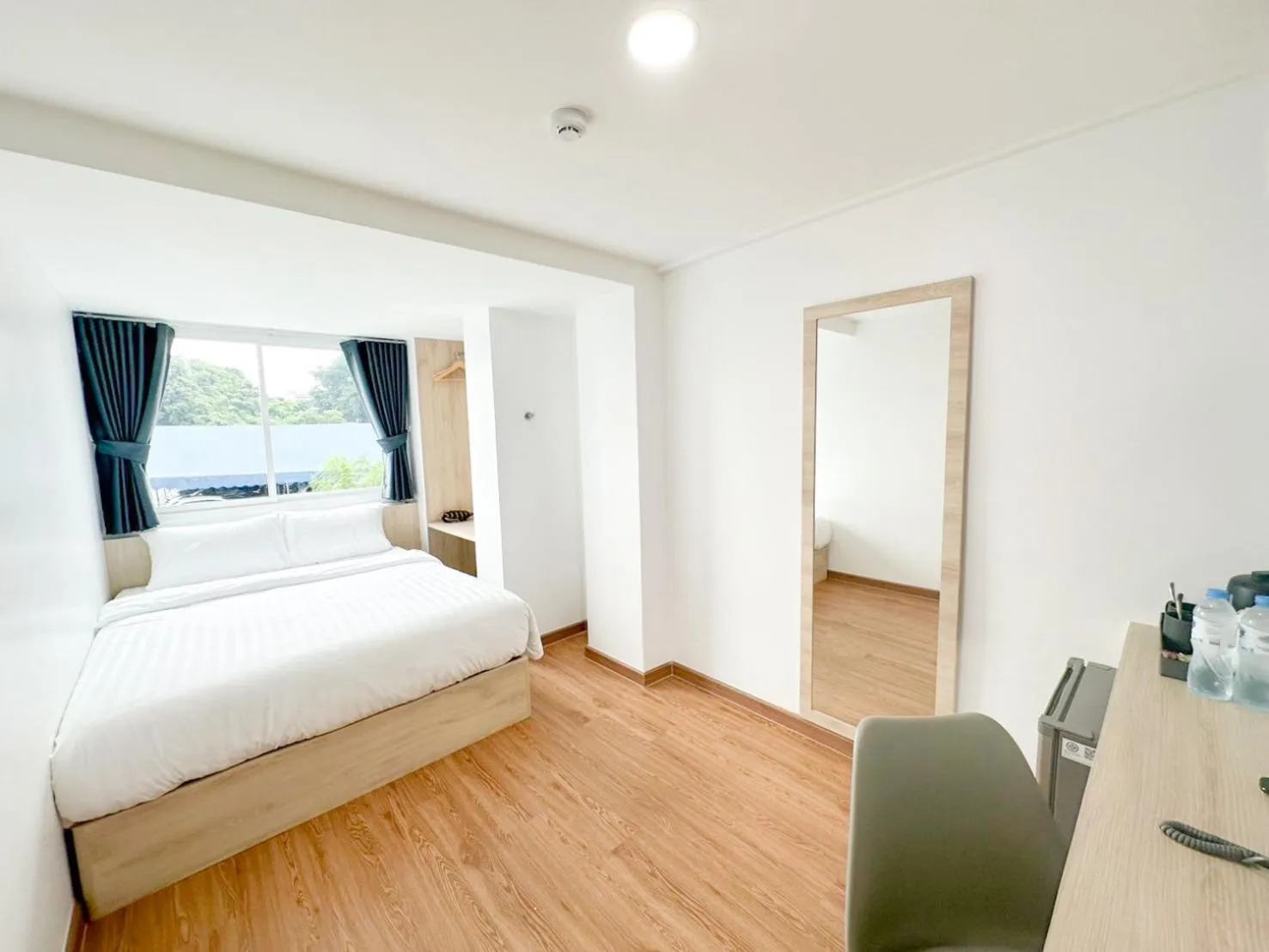 Bed in H-Banaat Hotel