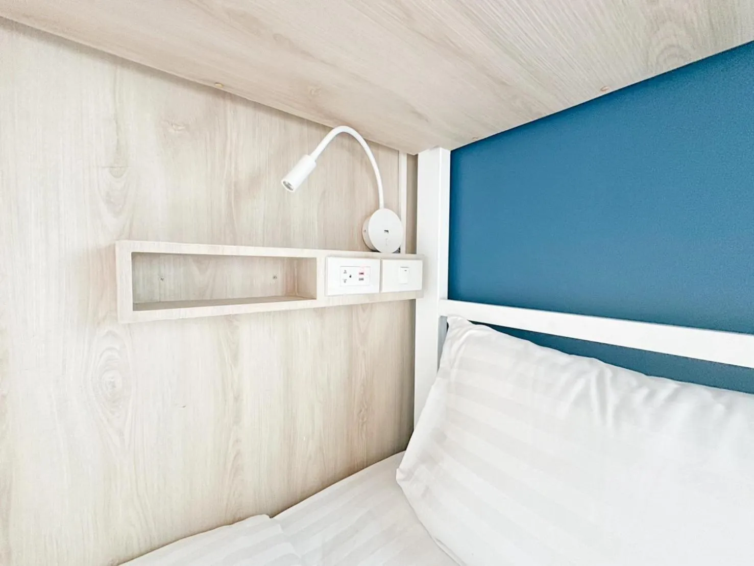 Bed in H-Banaat Hotel