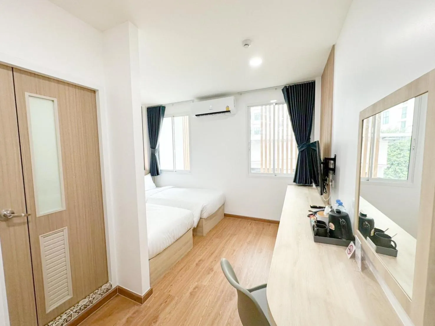 Bed in H-Banaat Hotel