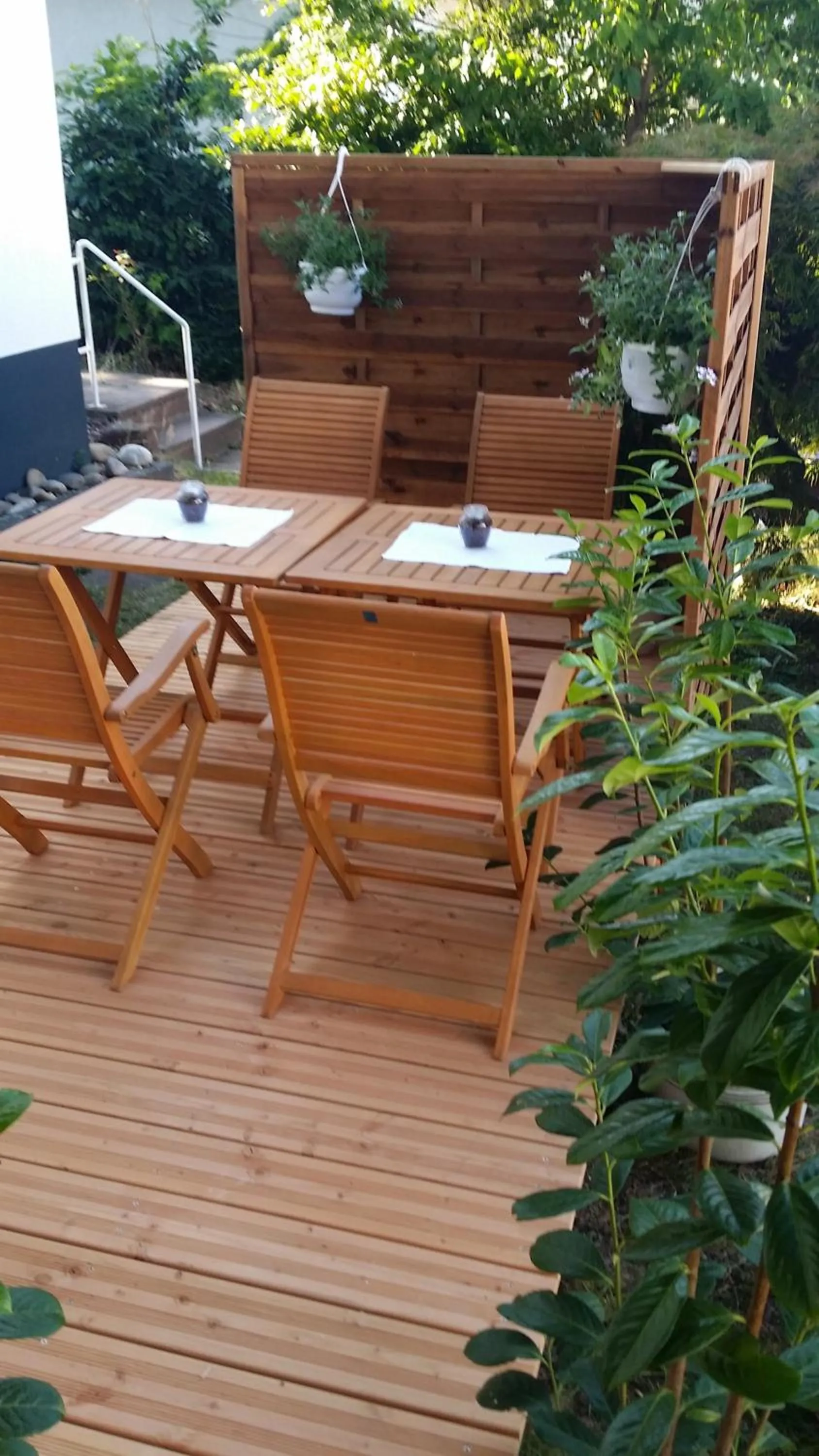 Garden in Gästewohnungen Enztal