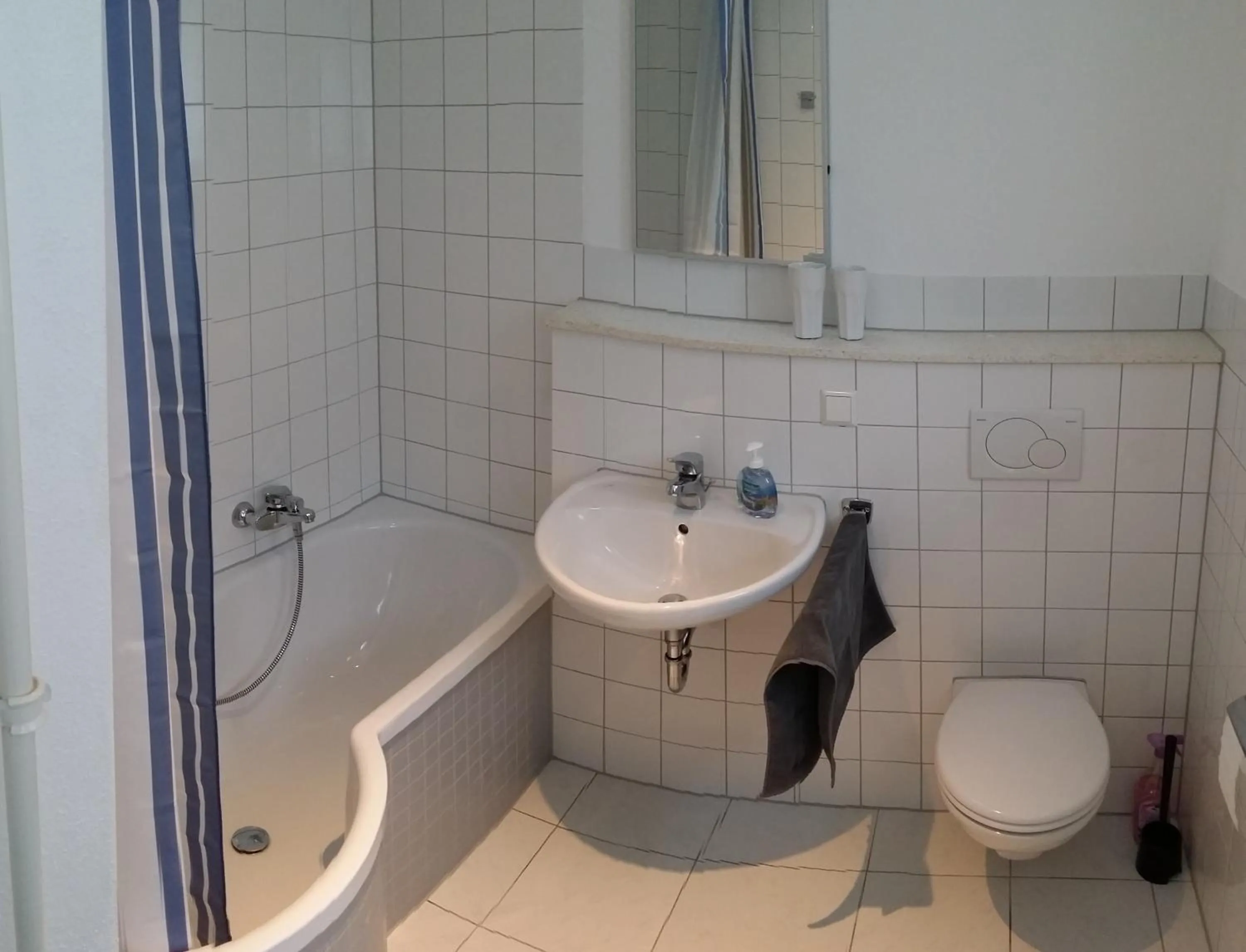 Bathroom in Gästewohnungen Enztal