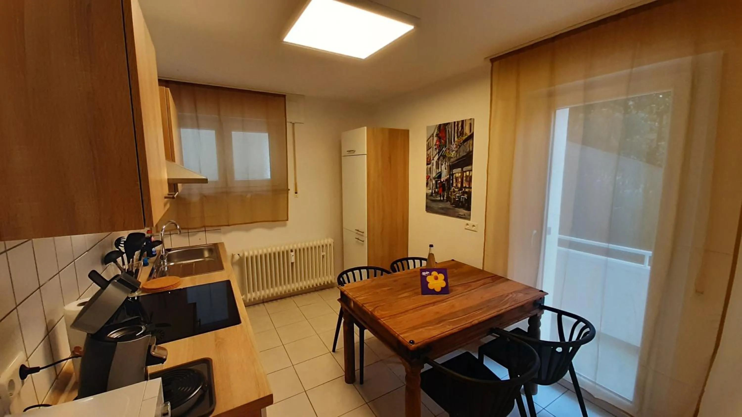 Dining area in Gästewohnungen Enztal