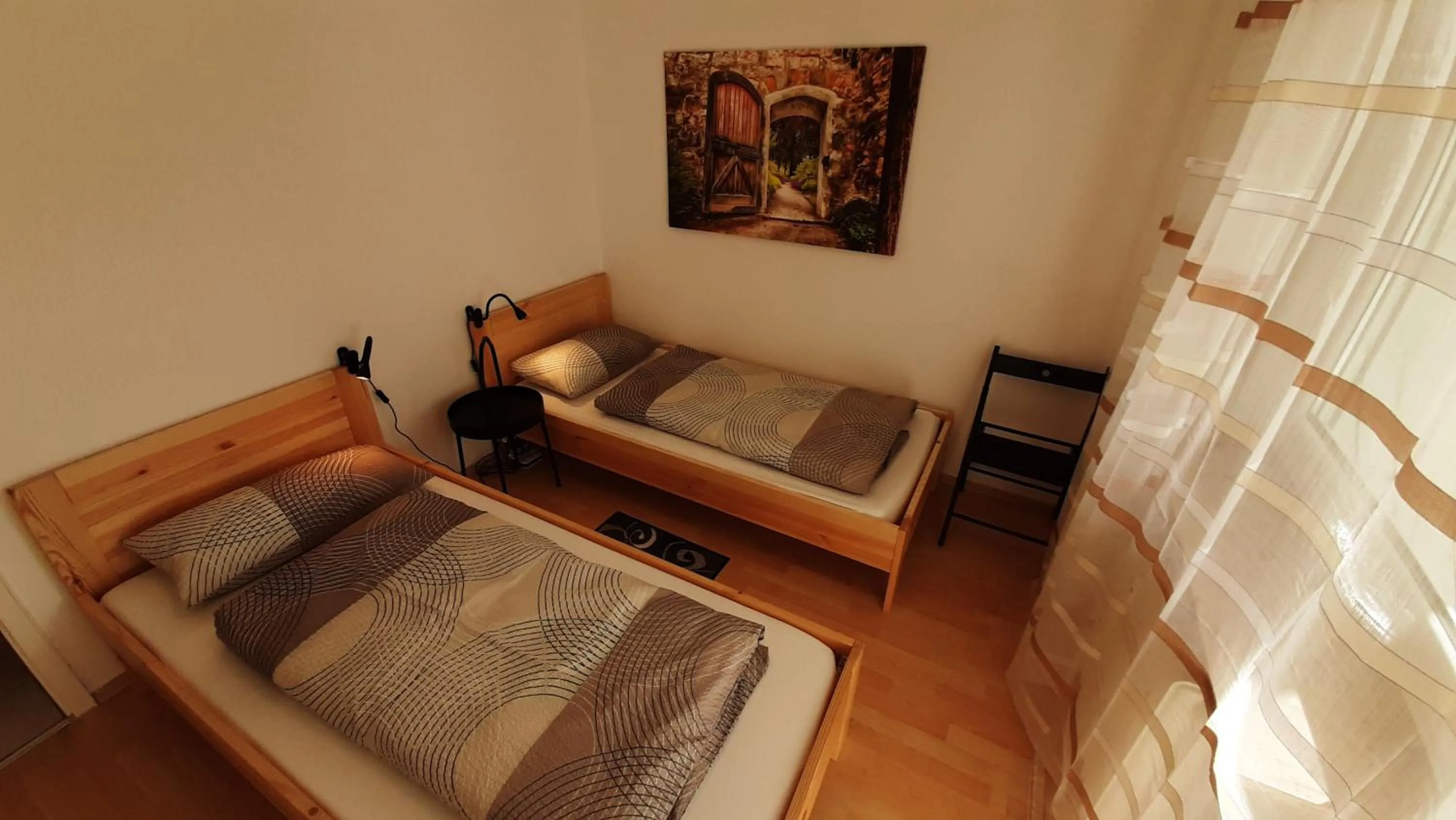 Bed in Gästewohnungen Enztal