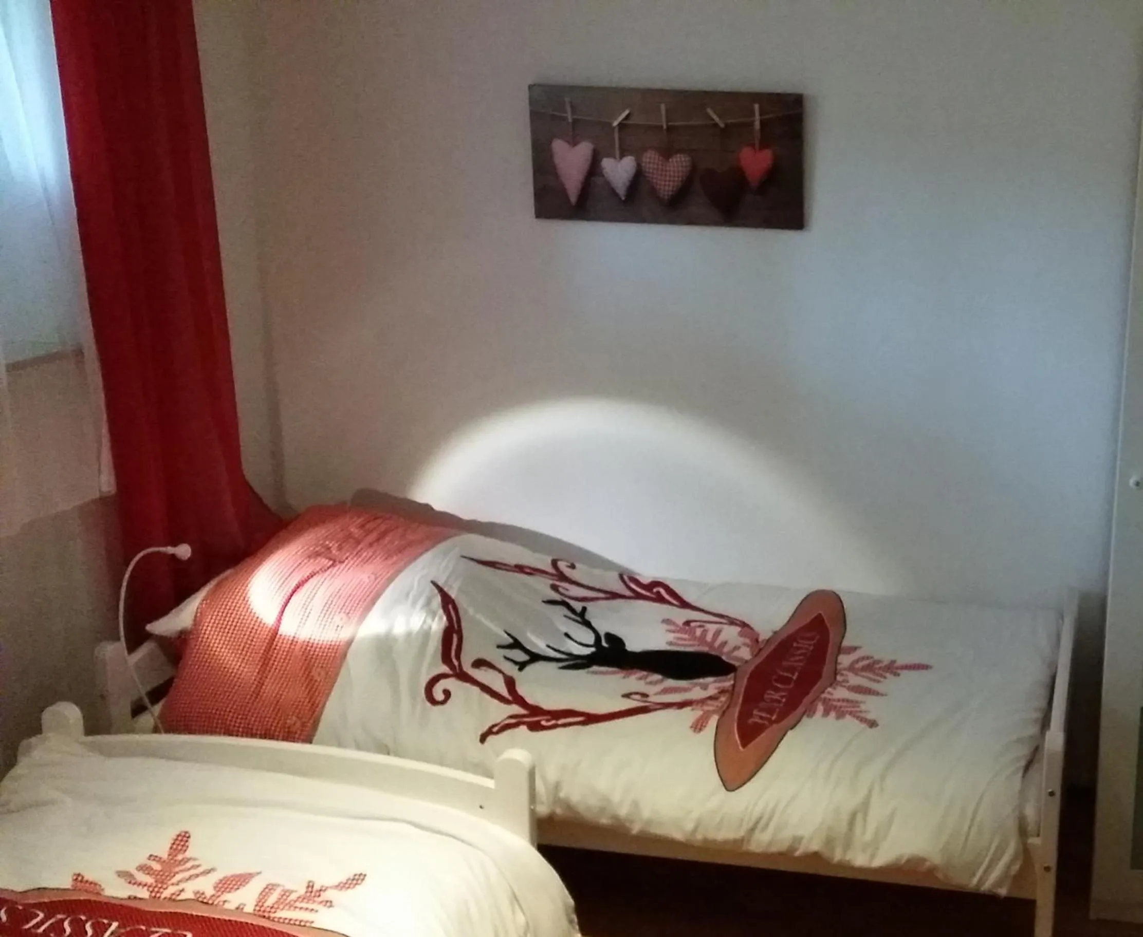 Bedroom, Bed in Gästewohnungen Enztal