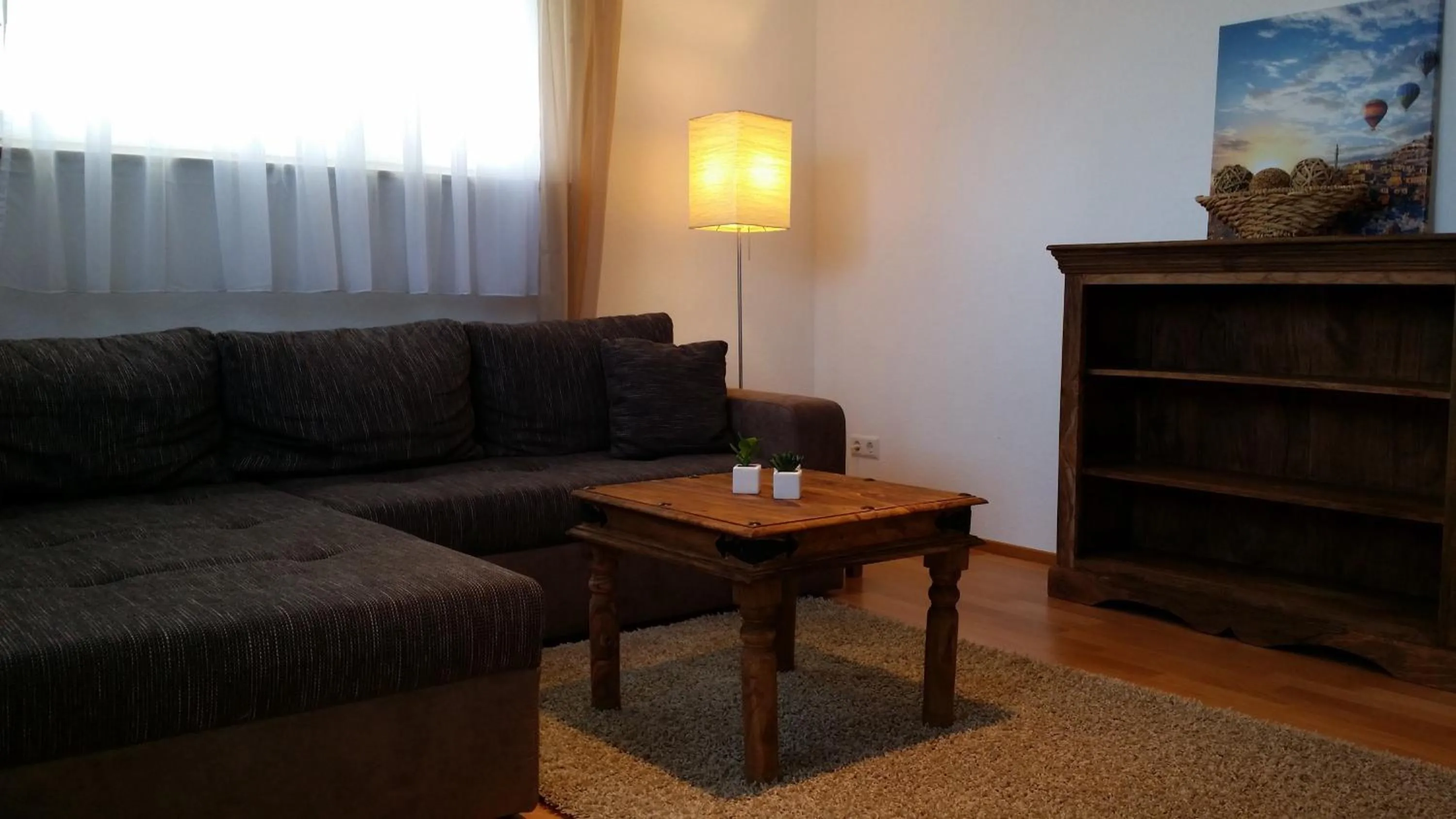 Living room in Gästewohnungen Enztal