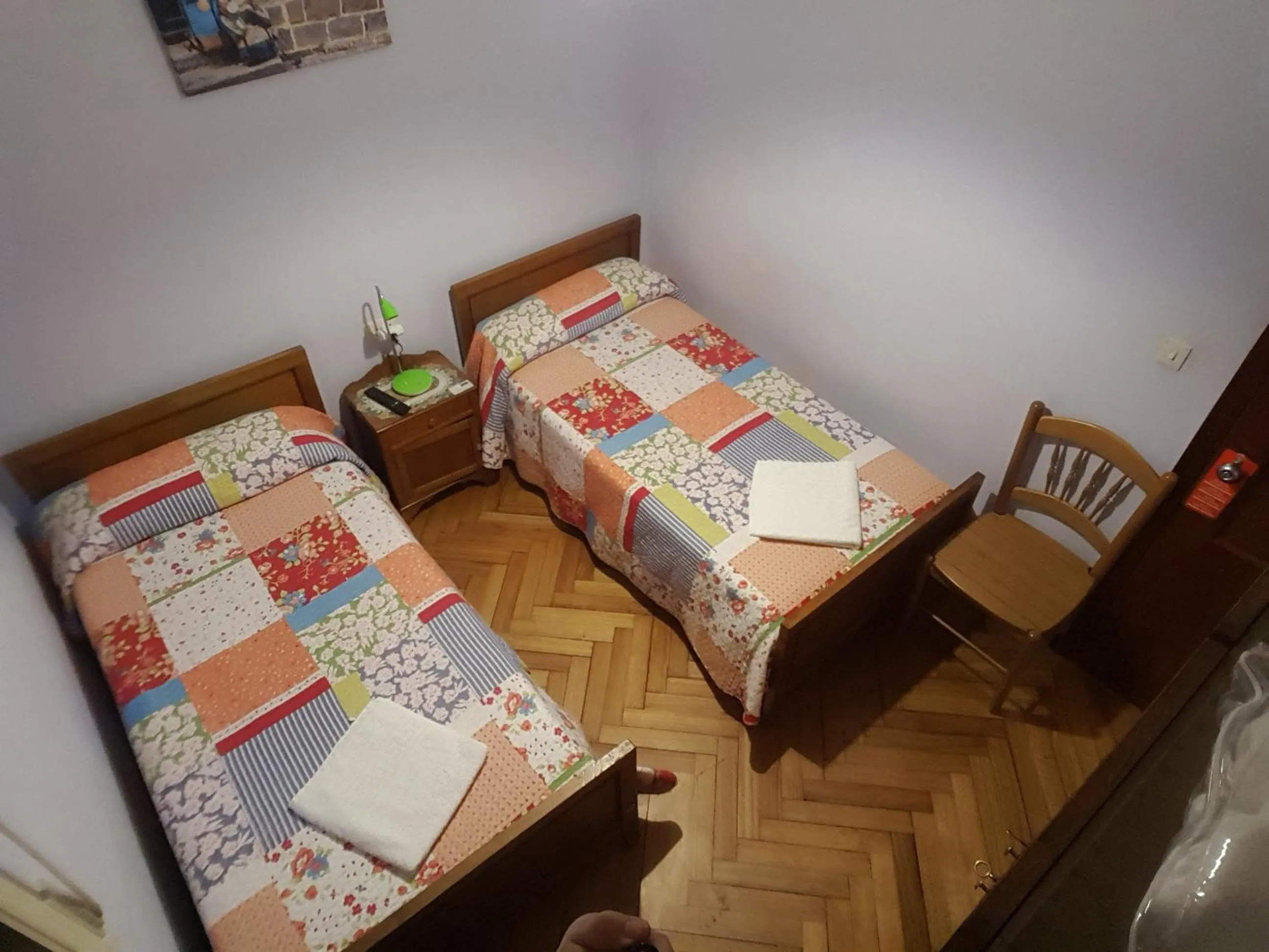 Decorative detail, Bed in Hostal Costa Azul