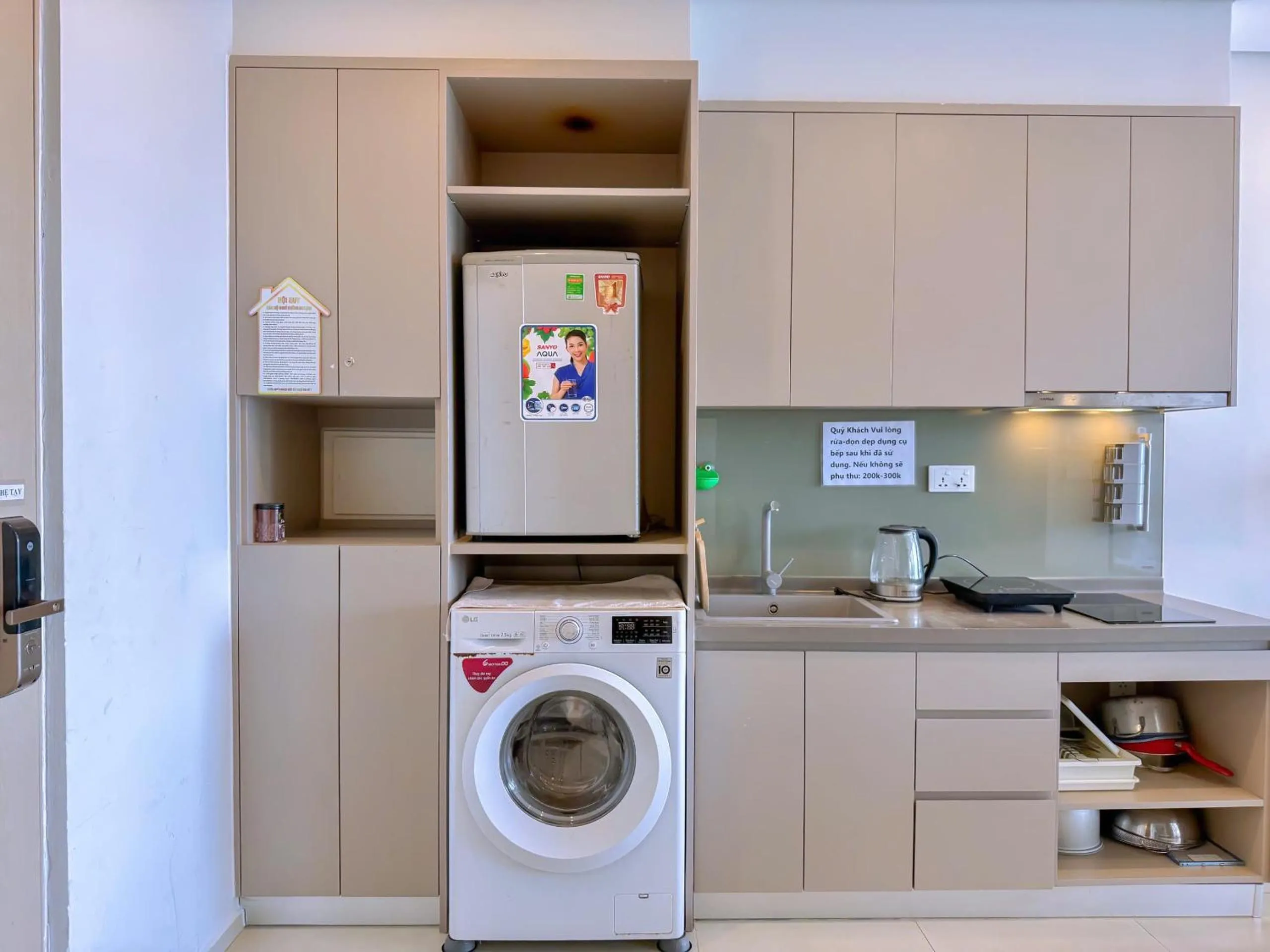 Kitchen or kitchenette in The Song Vung Tau Apartment