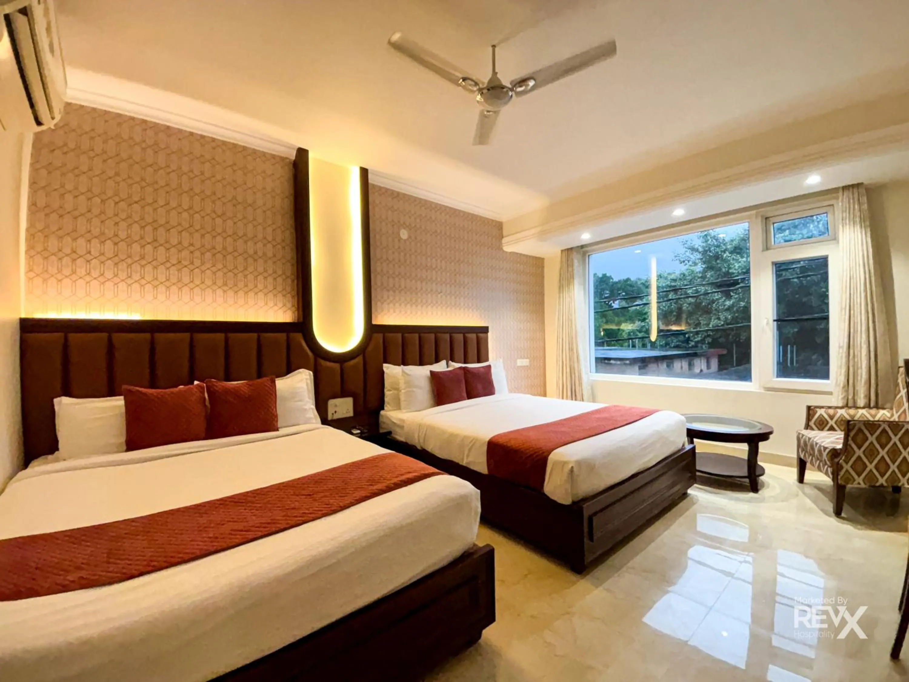 Bed in Green View by Green Tree Hotels