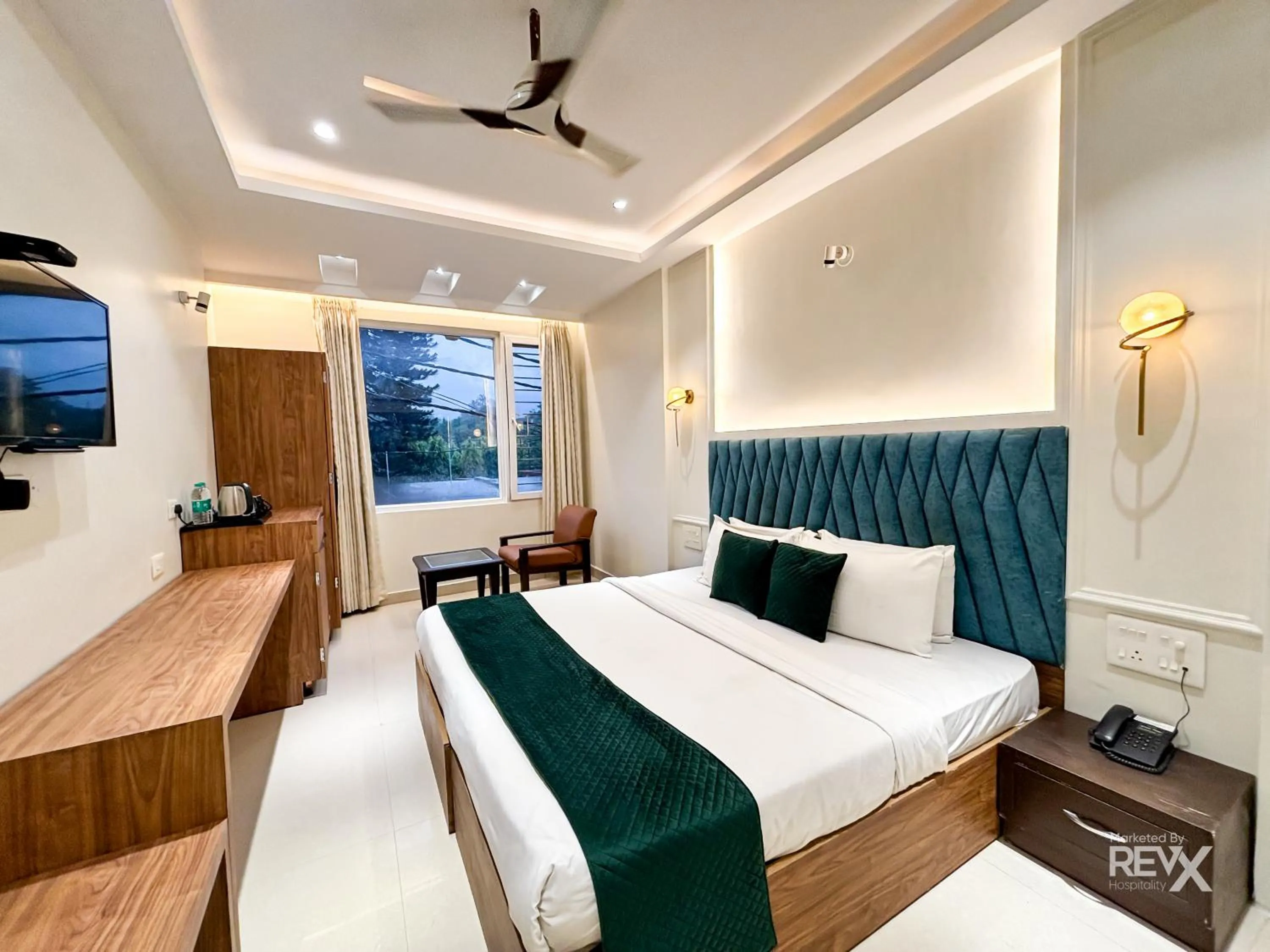 Bed in Green View by Green Tree Hotels