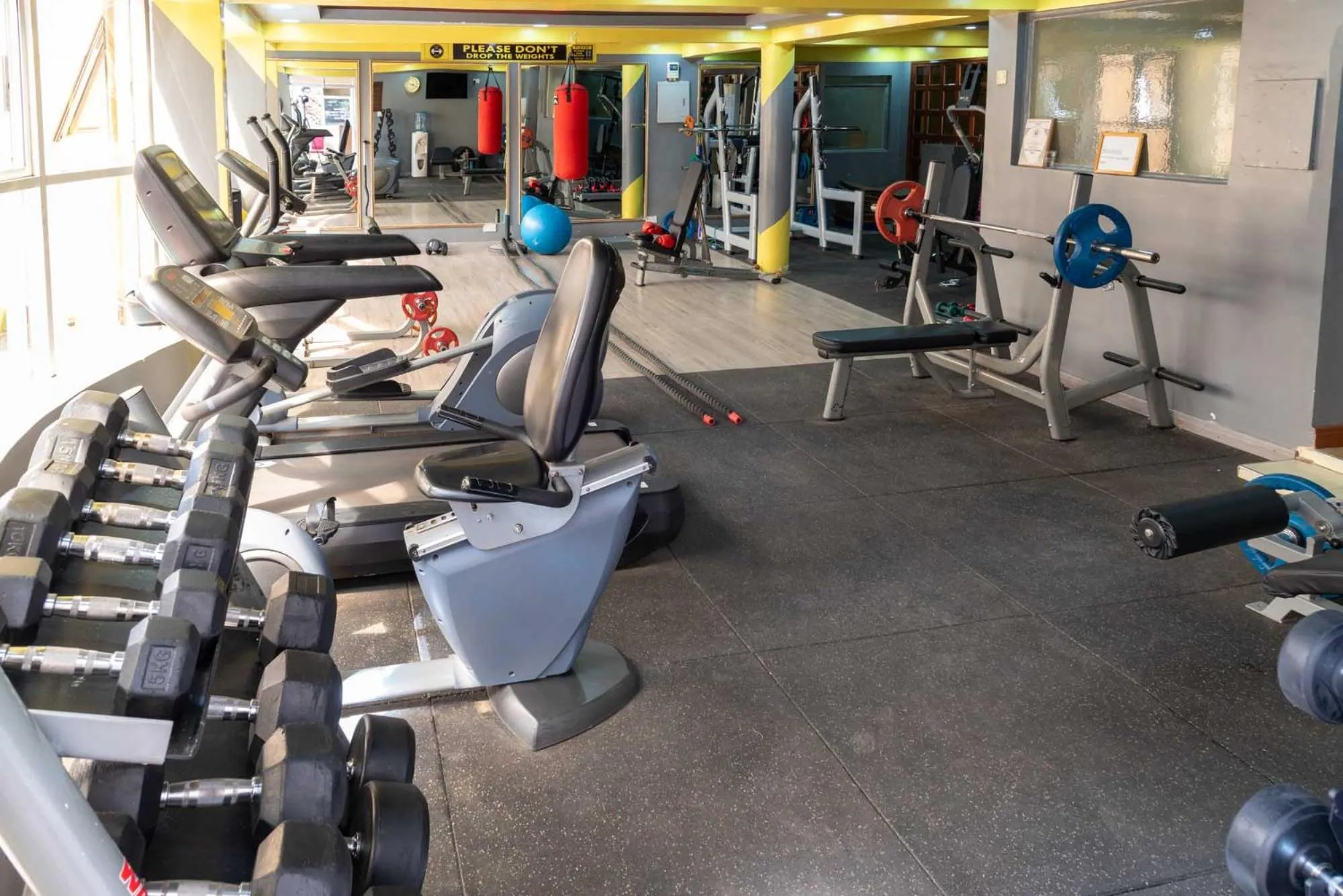 Fitness centre/facilities in Hillcourt Resort and Spa