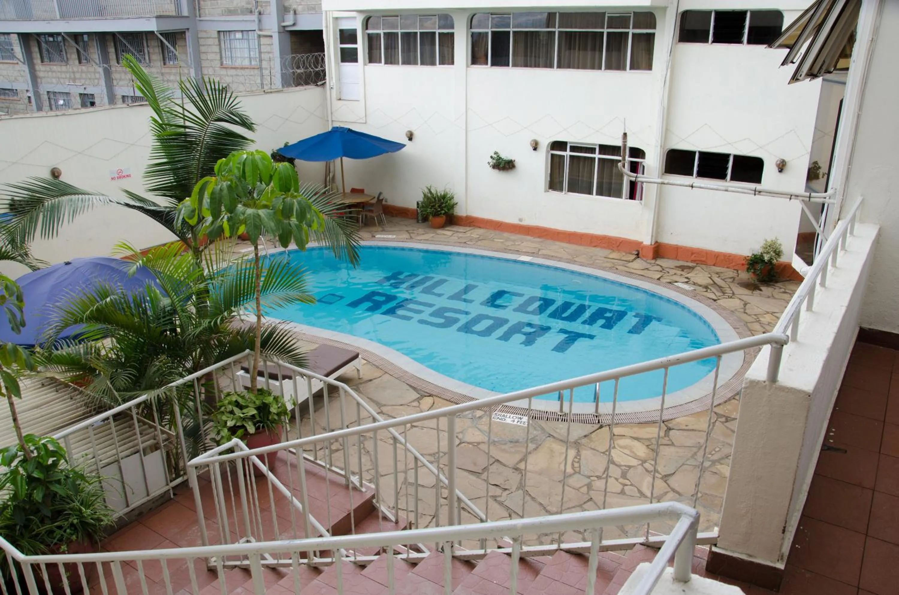 Pool view in Hillcourt Resort and Spa