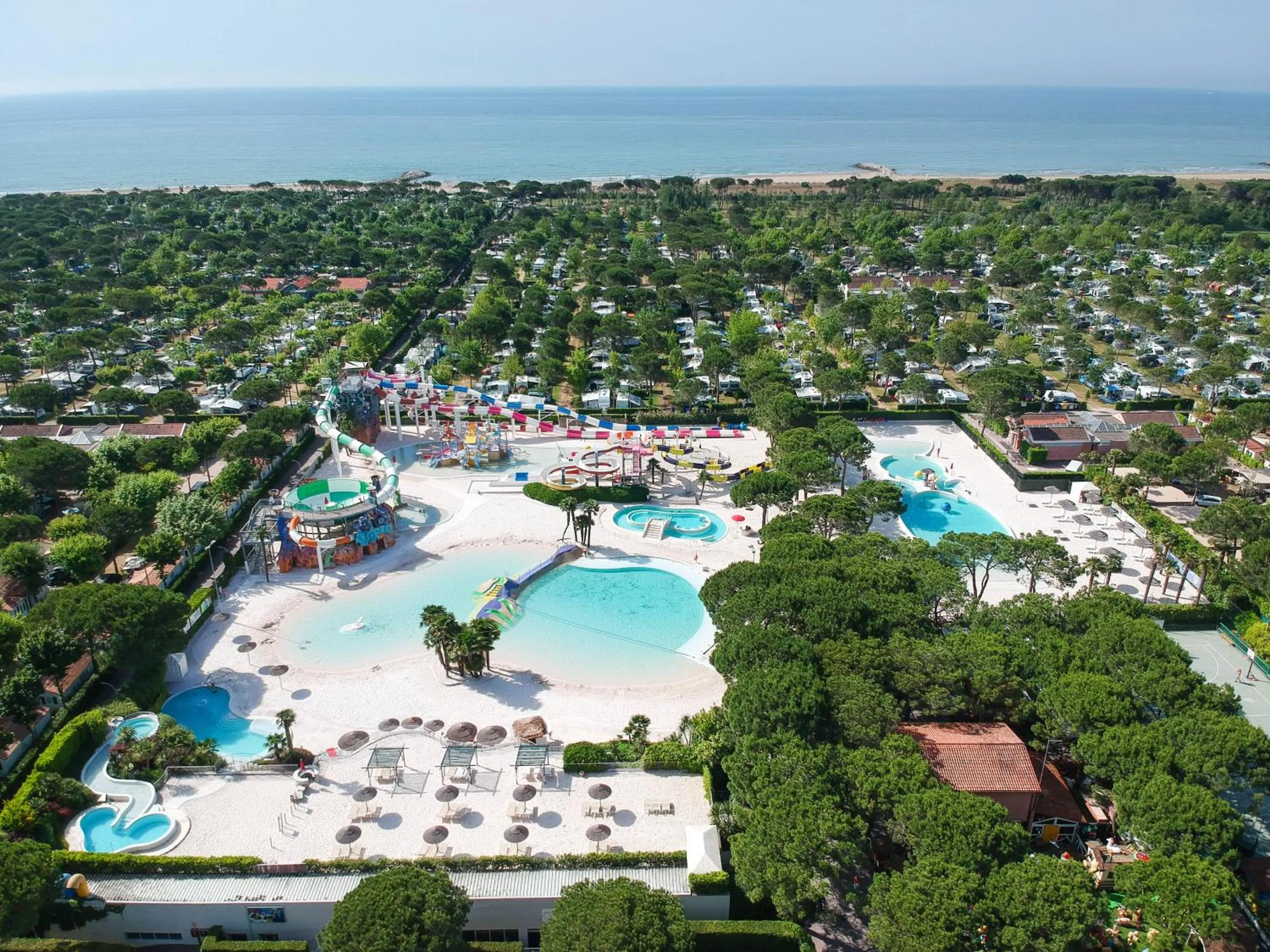 Pool view in Camping Union Lido