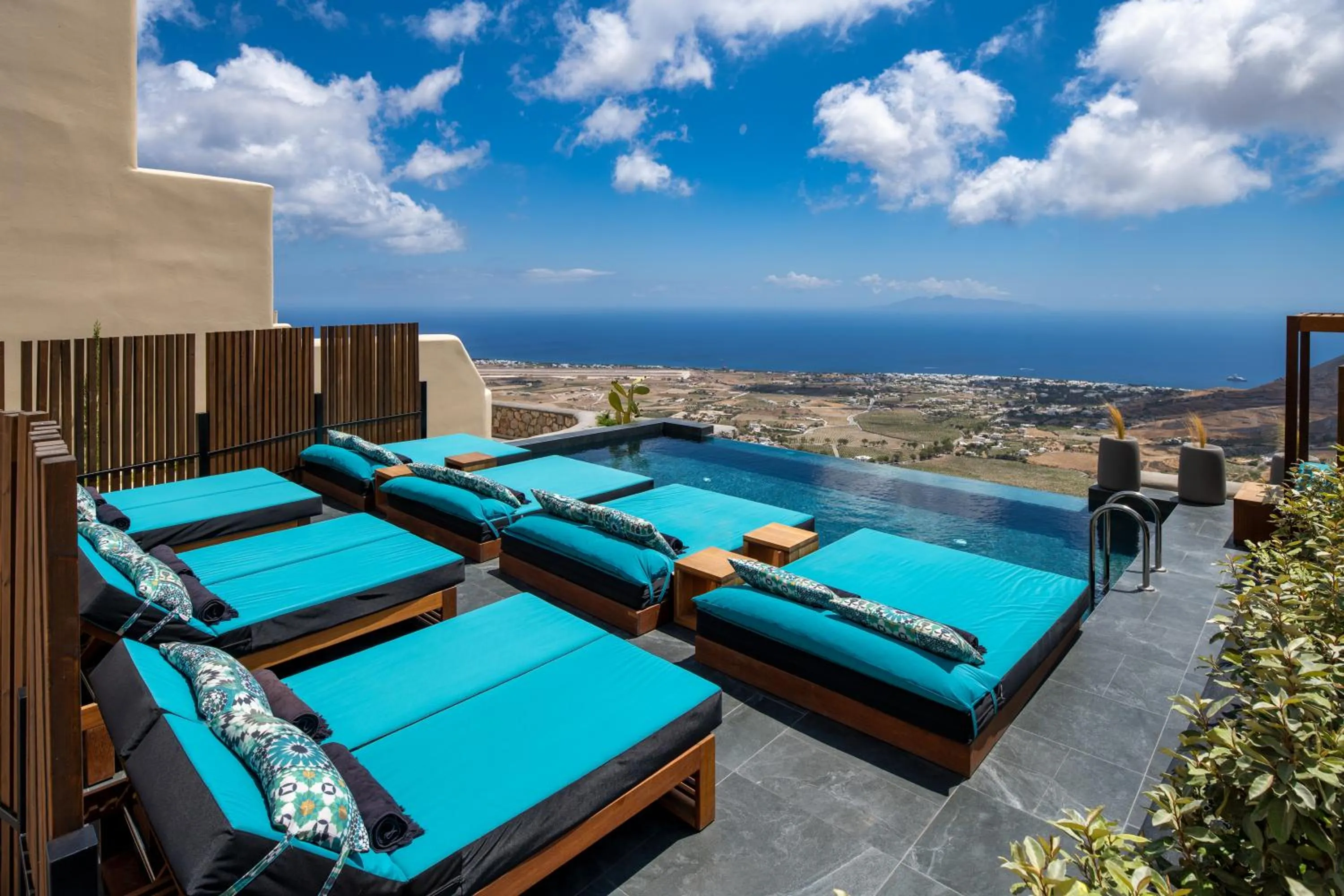 Swimming pool in Skyfall Suites - Adults Only