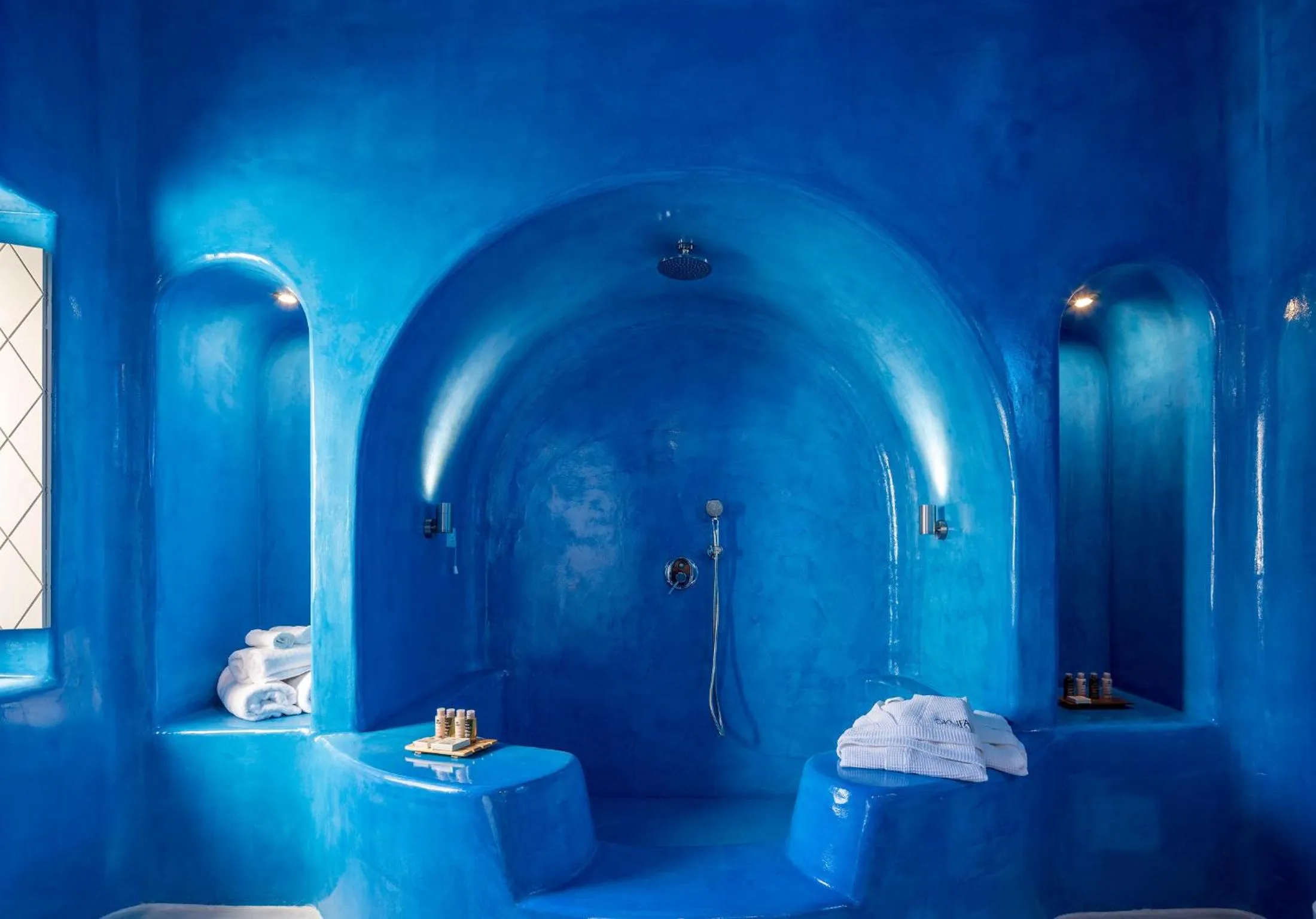 Bathroom in Skyfall Suites - Adults Only