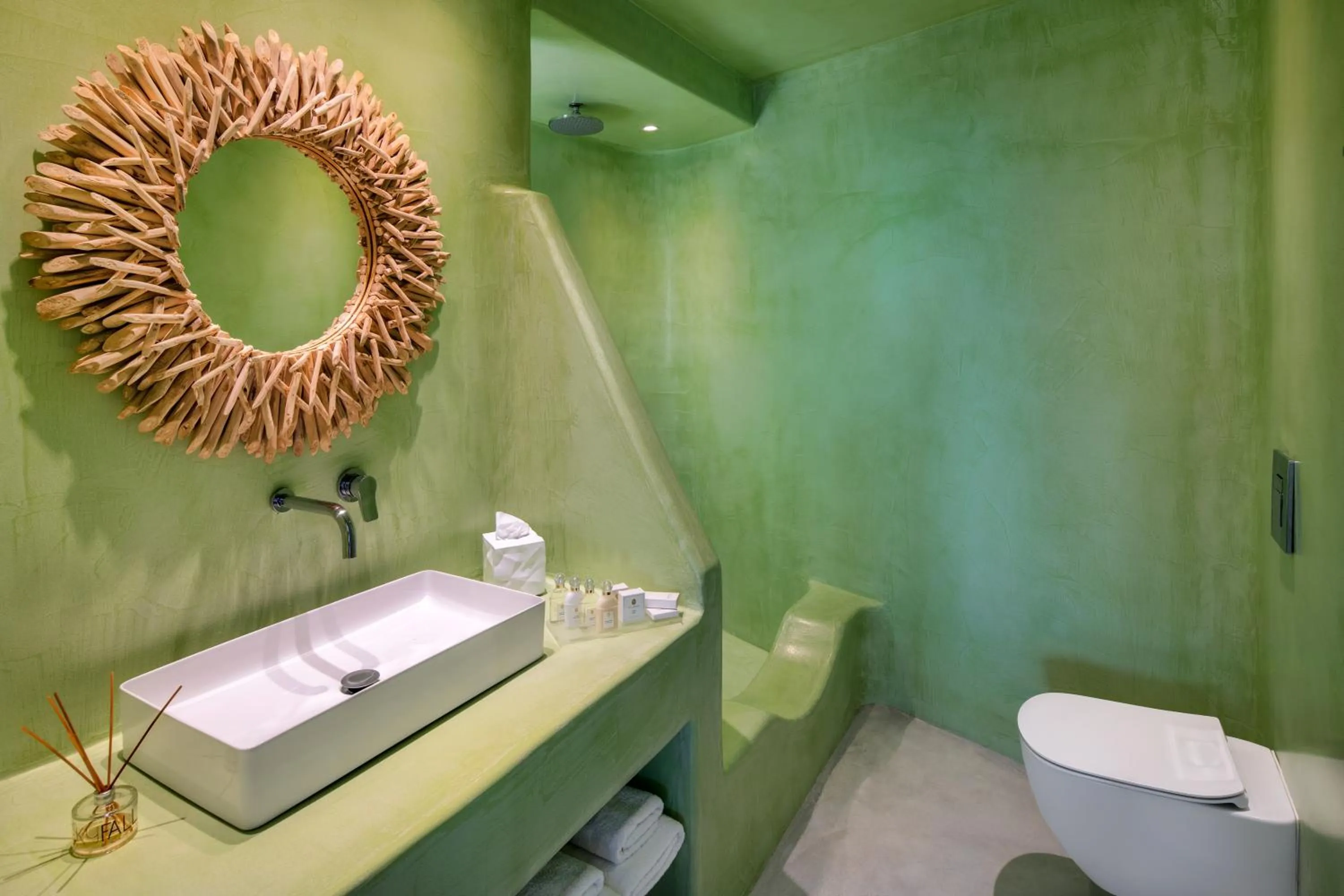 Bathroom in Skyfall Suites - Adults Only