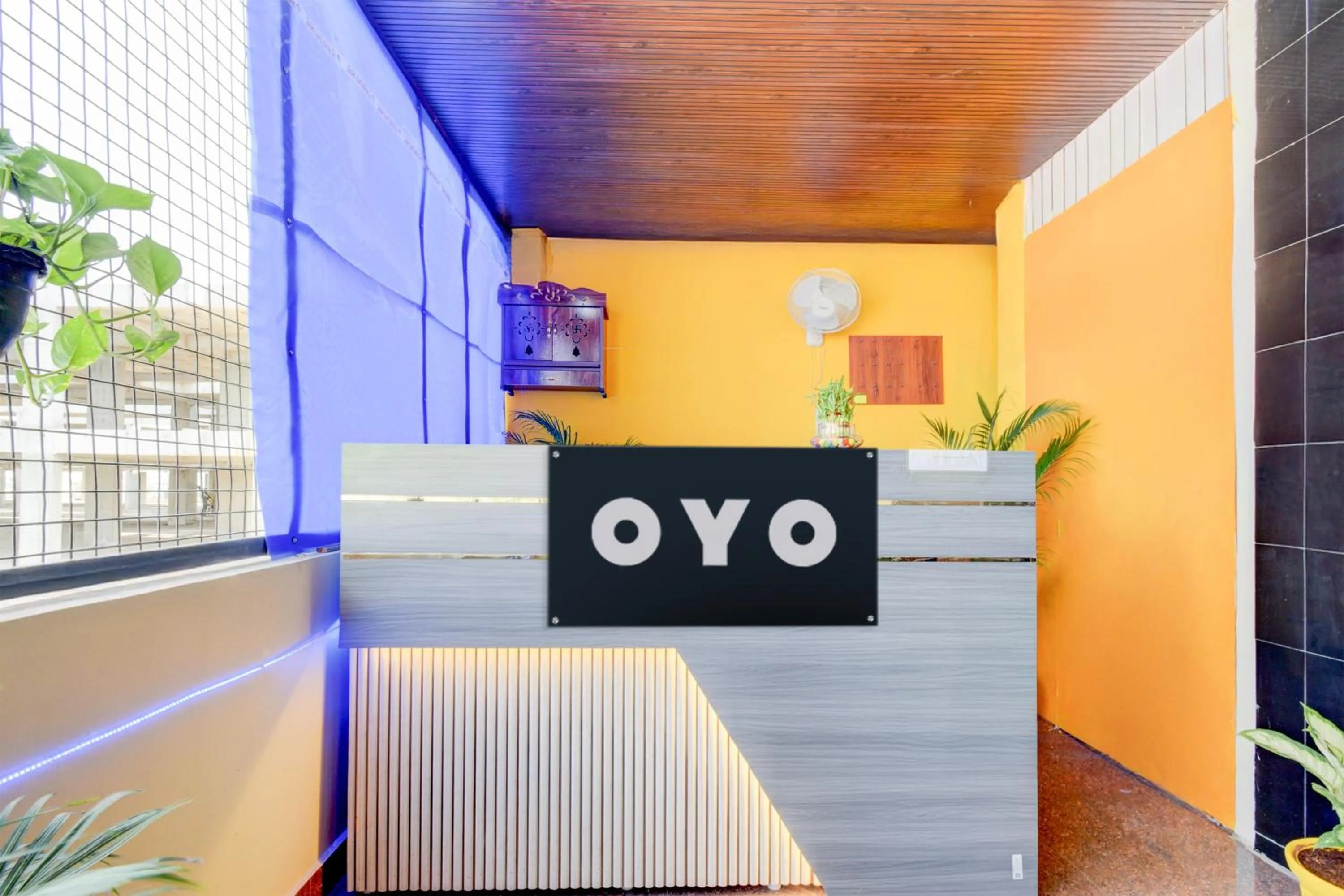 Lobby or reception in Hotel O SRINIVASA RESIDENCY