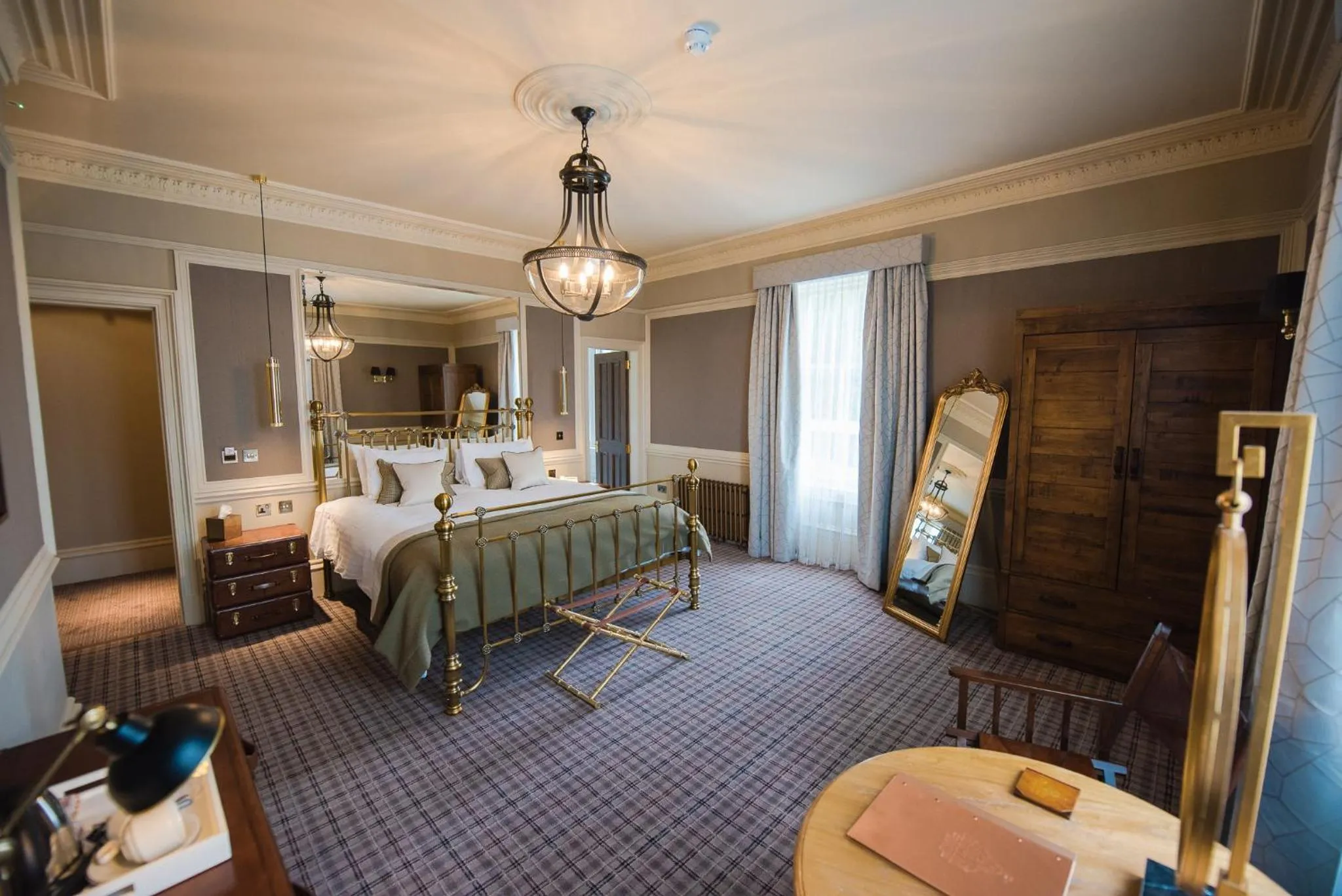 Bedroom in Cornhill Castle