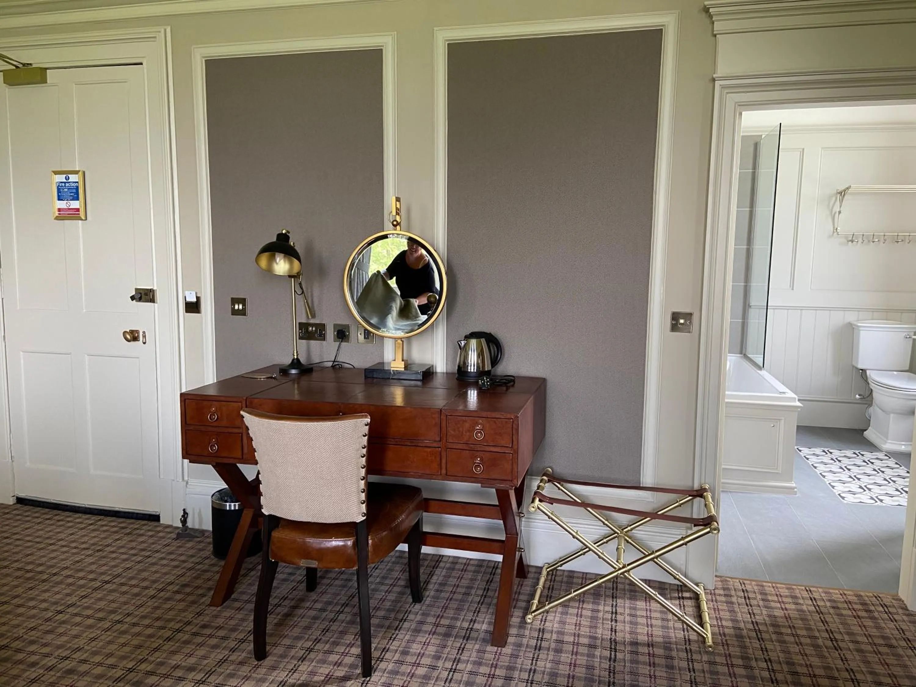 Bedroom in Cornhill Castle