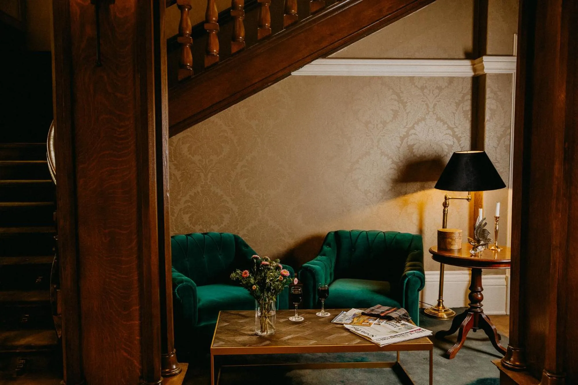 Lobby or reception in Cornhill Castle