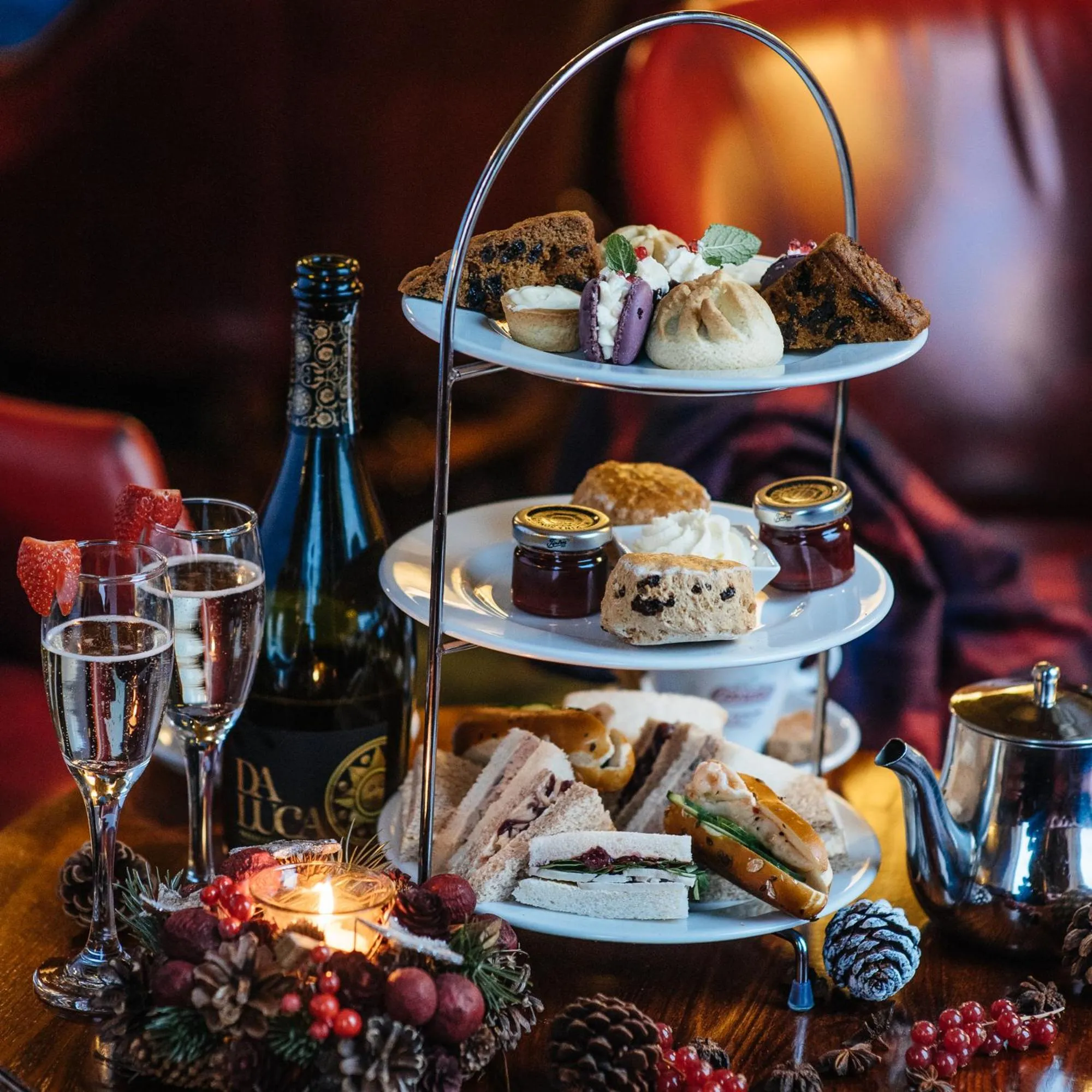 Food close-up in Cornhill Castle