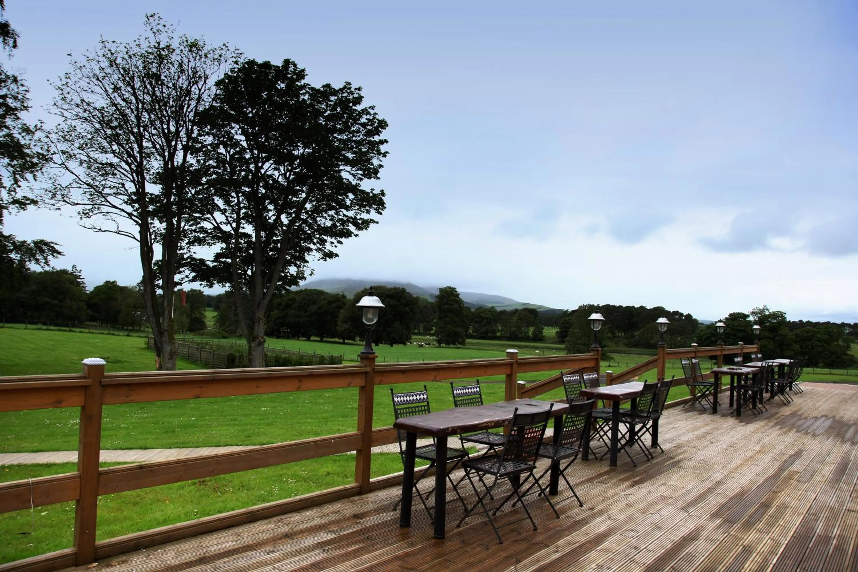 Natural landscape in Cornhill Castle