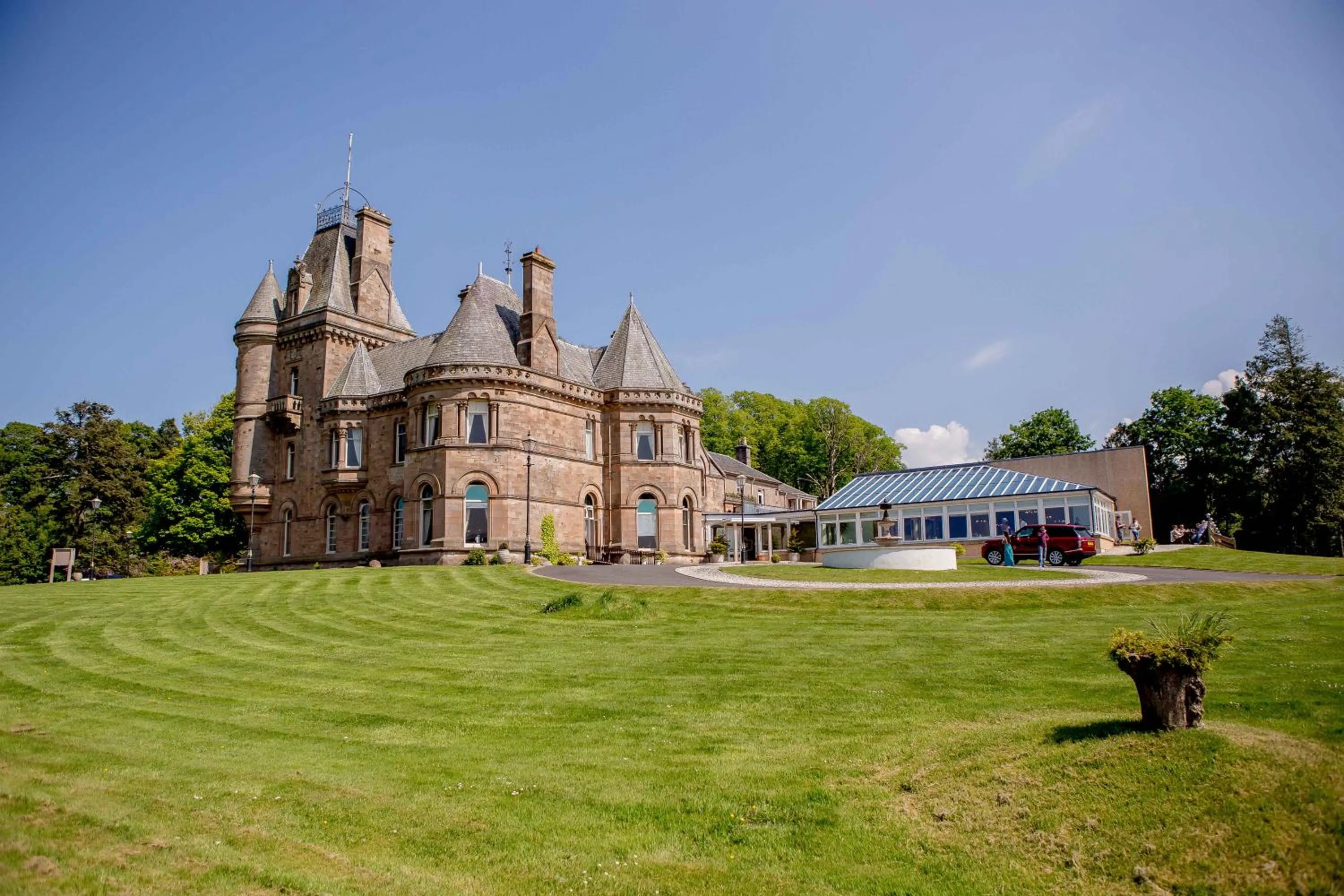 Property building in Cornhill Castle