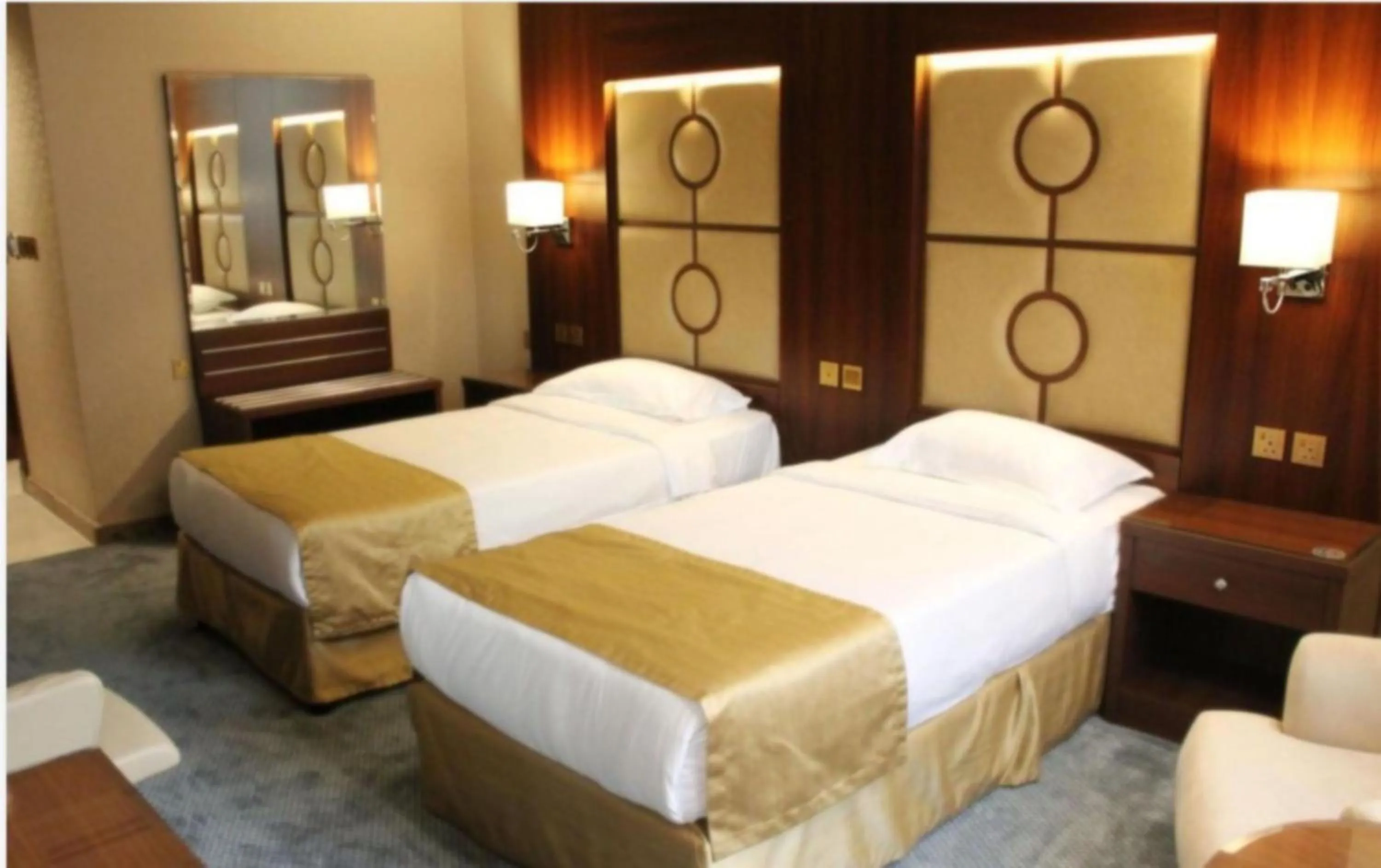 Bed in Sunday Harbour Gateway Jeddah Beach Hotel
