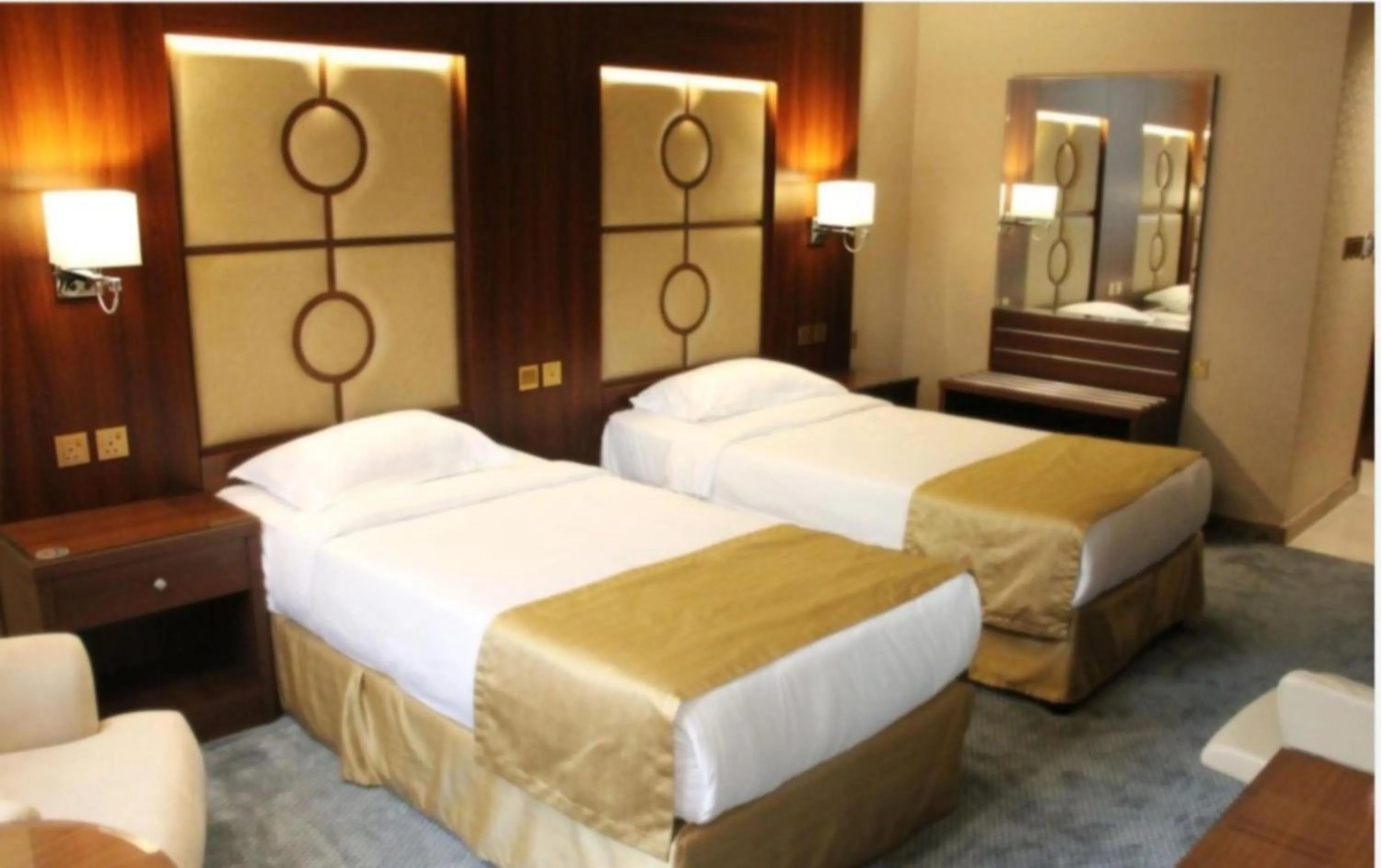Bed in Sunday Harbour Gateway Jeddah Beach Hotel