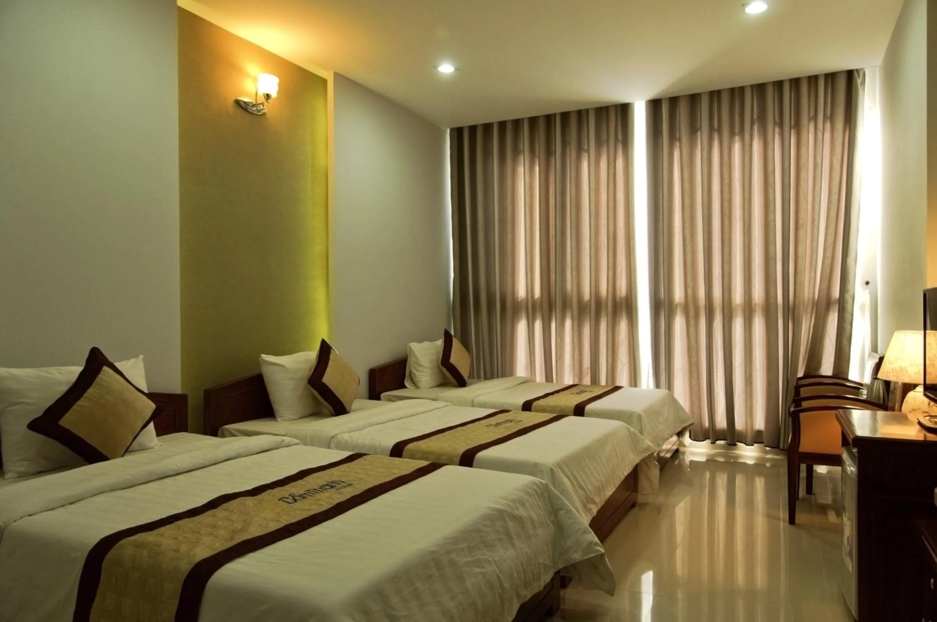 Bedroom, Bed in Cam Thanh Hotel