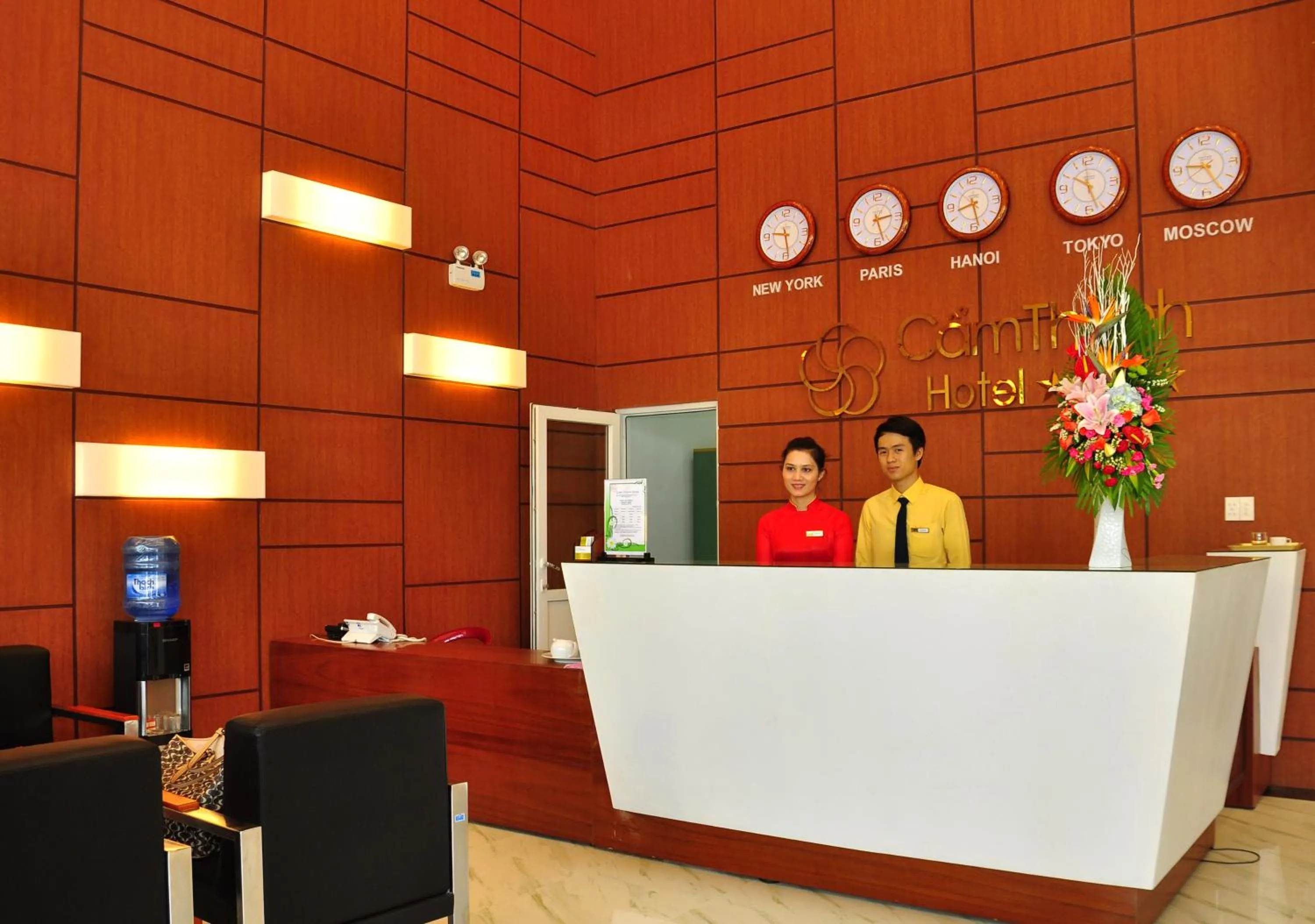 Lobby or reception in Cam Thanh Hotel