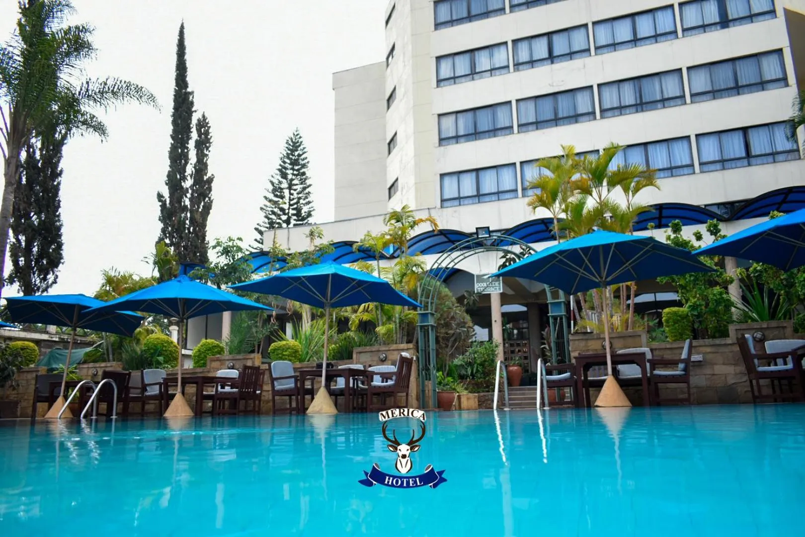 Swimming pool in Merica Hotel
