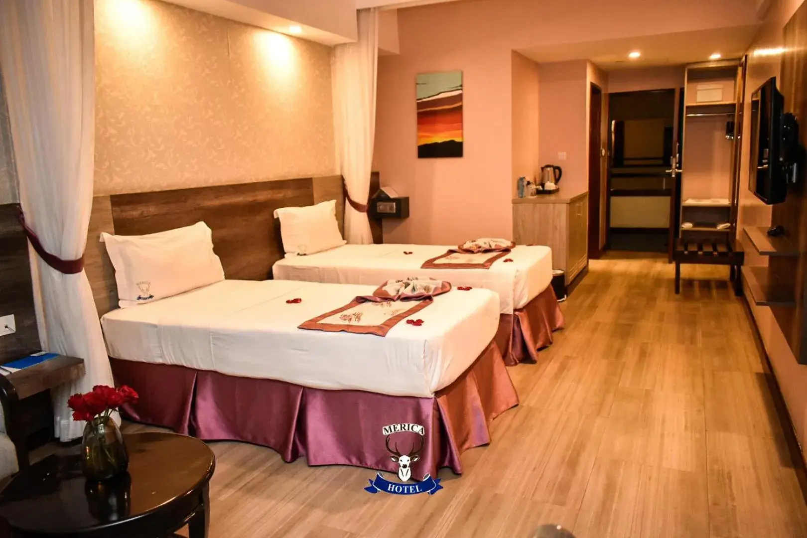 Superior Twin Room in Merica Hotel Superior Twin Room in Merica Hotel