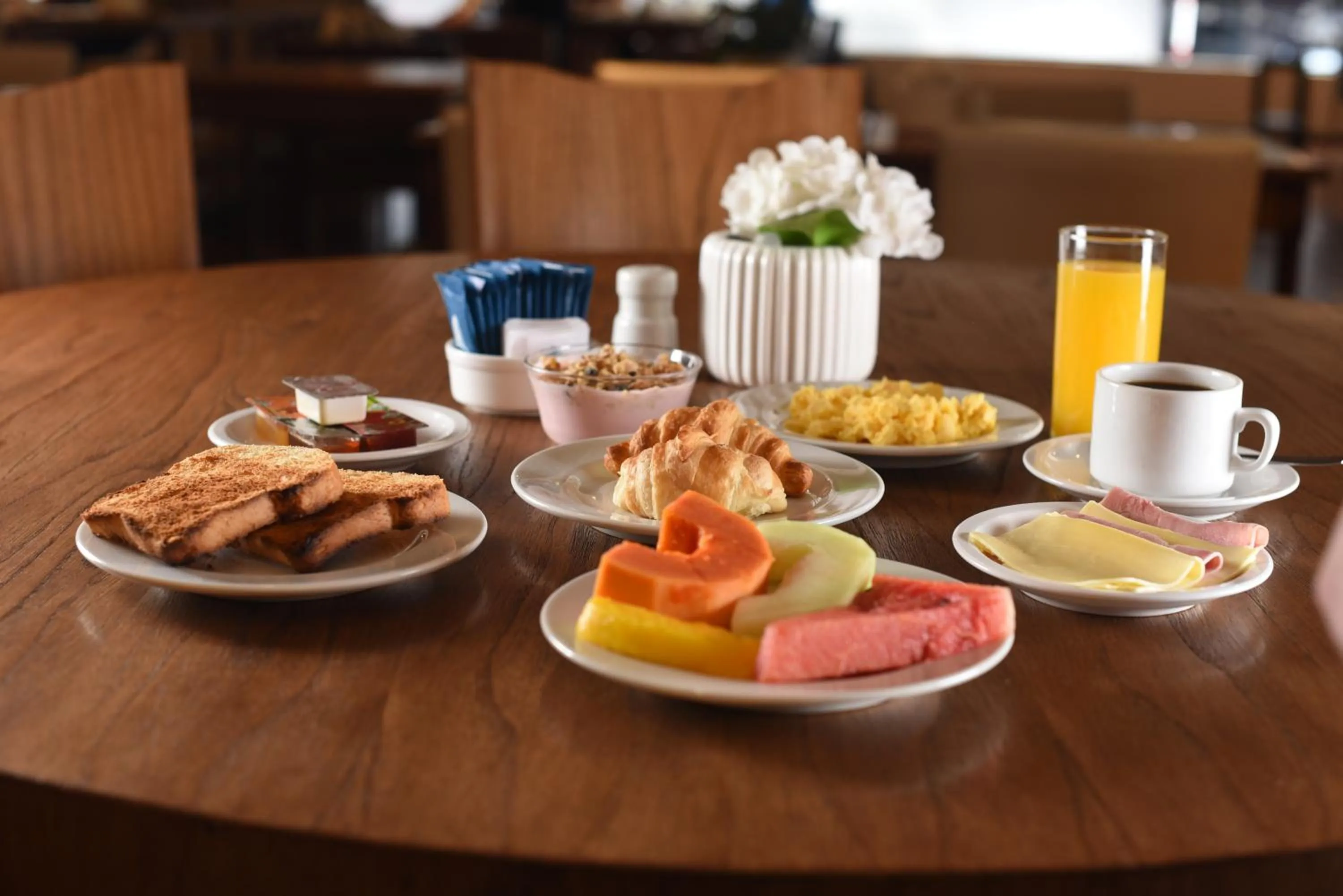 Food and drinks in Hotel Guarani Asuncion