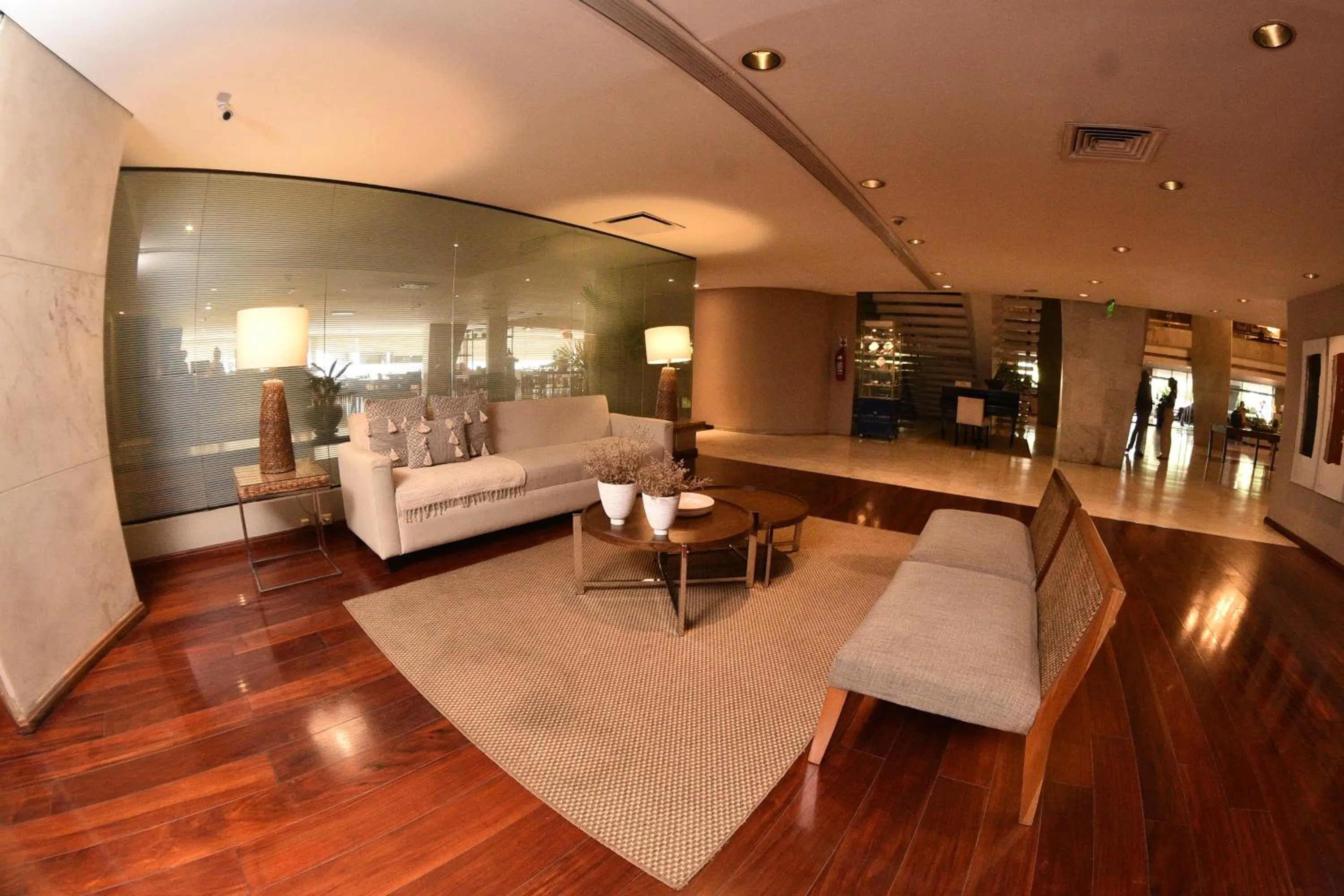 Seating area in Hotel Guarani Asuncion