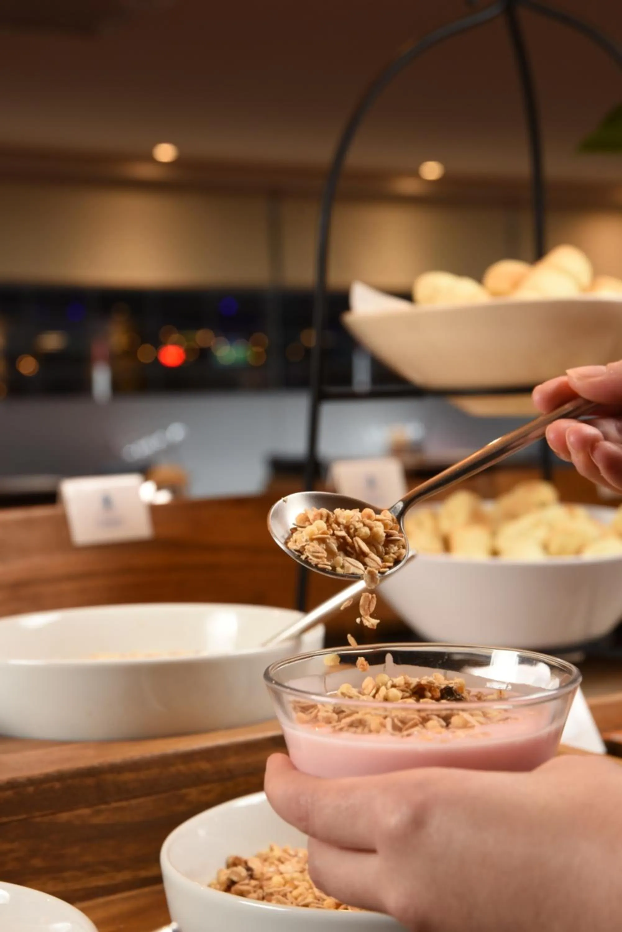 Food and drinks in Hotel Guarani Asuncion