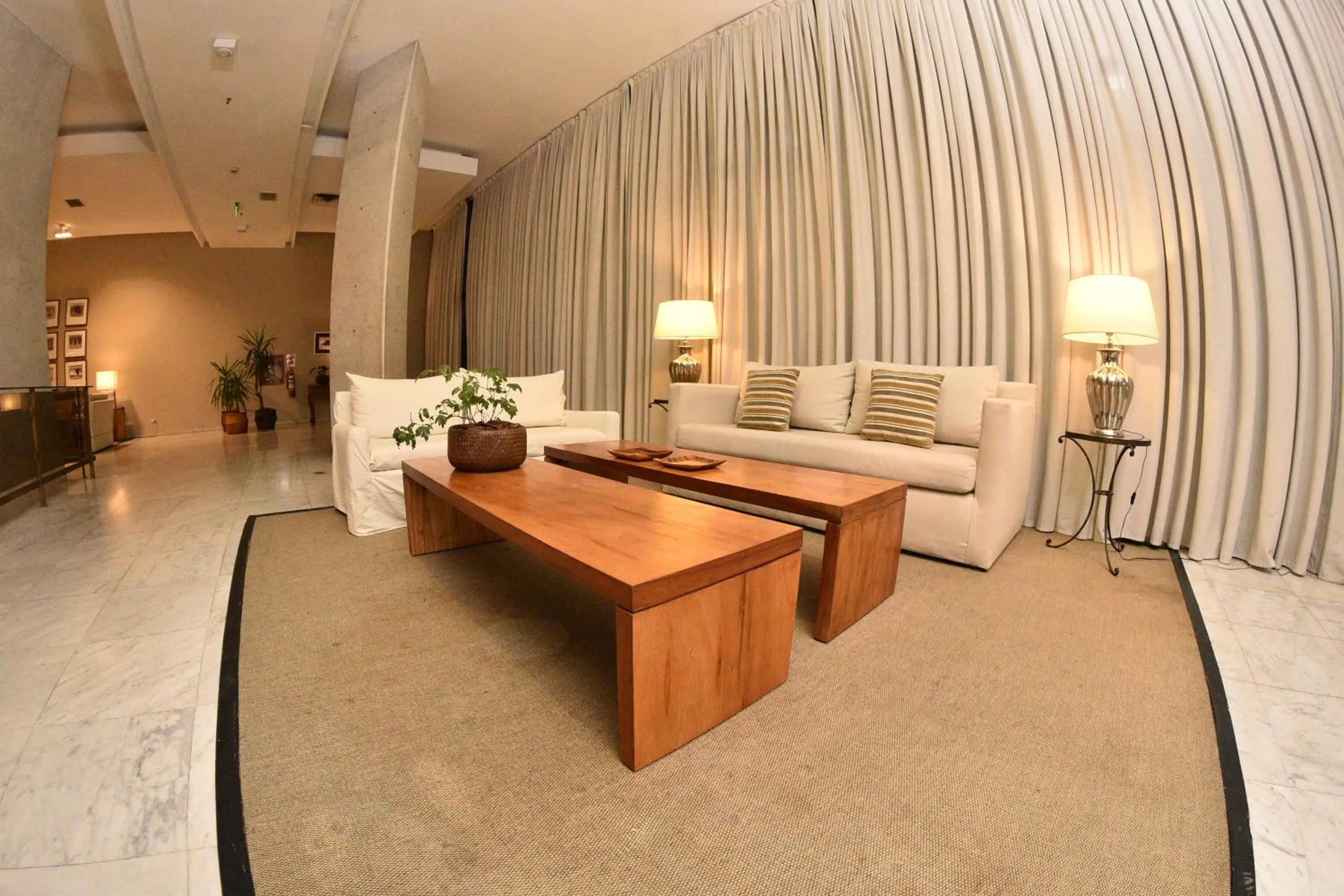 Seating area, Bed in Hotel Guarani Asuncion