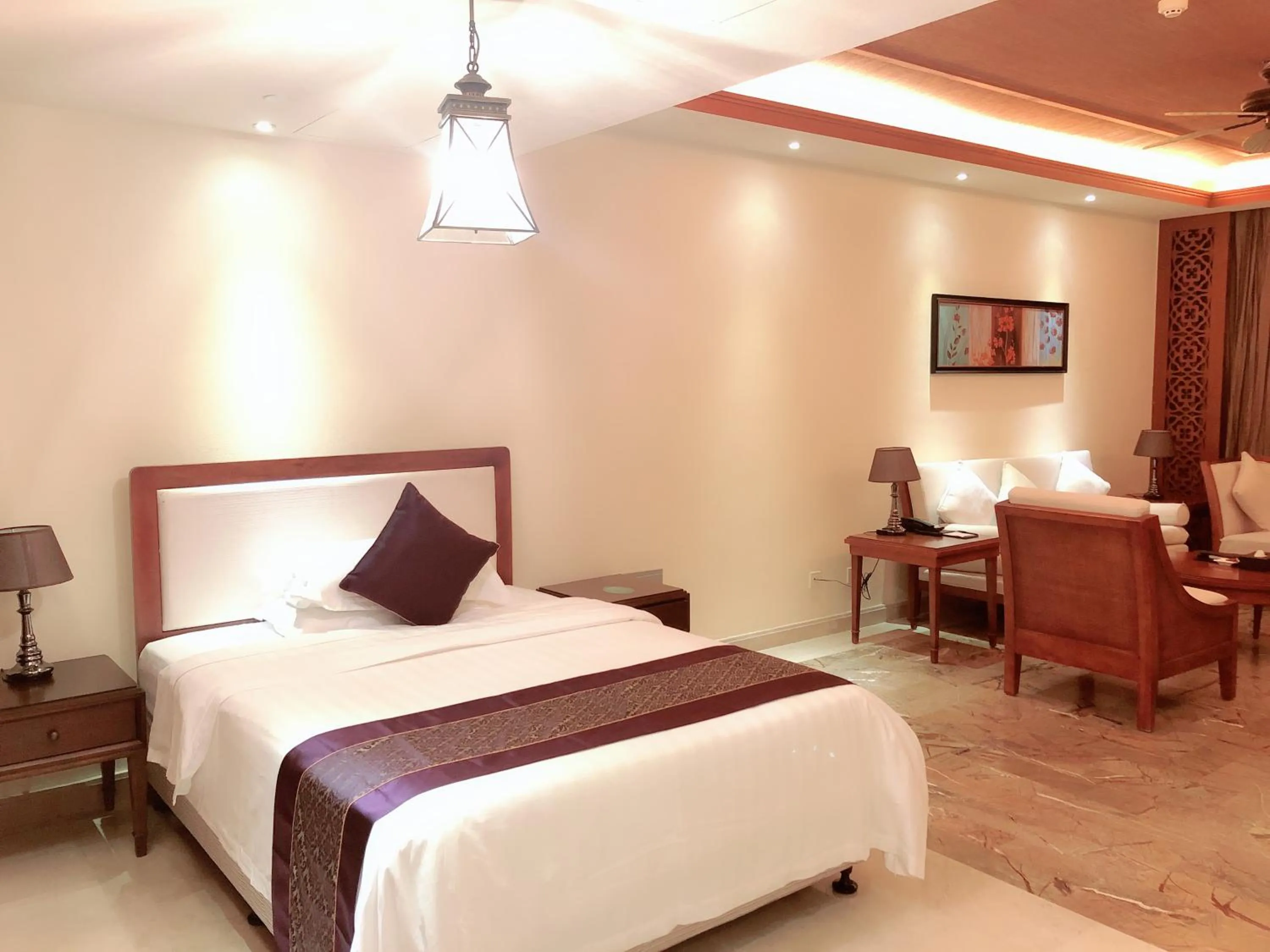 Bedroom, Bed in Stony Brook Villa Jianguo Resort Sanya