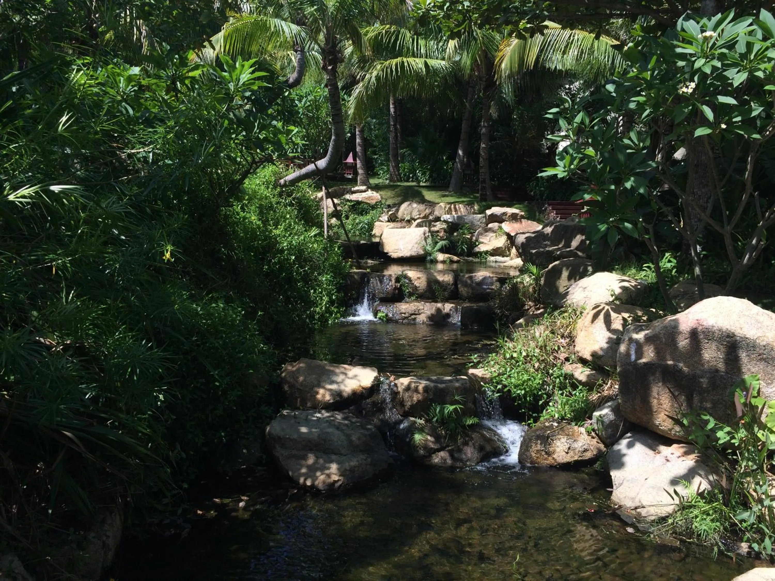 Garden in Stony Brook Villa Jianguo Resort Sanya